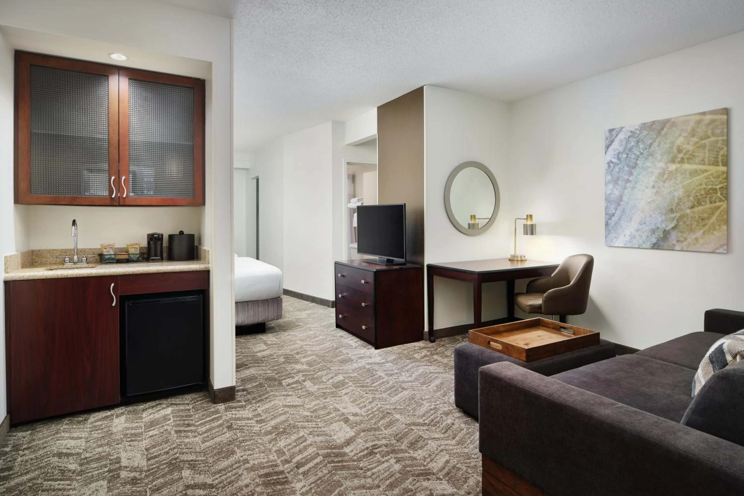 Photo of the whole room, Bed in SpringHill Suites Richmond Northwest