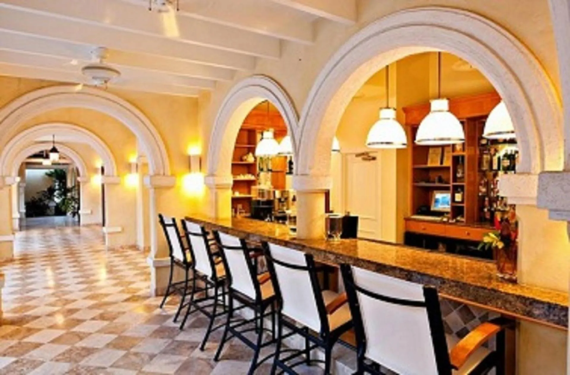 Seating area in Villa Renaissance