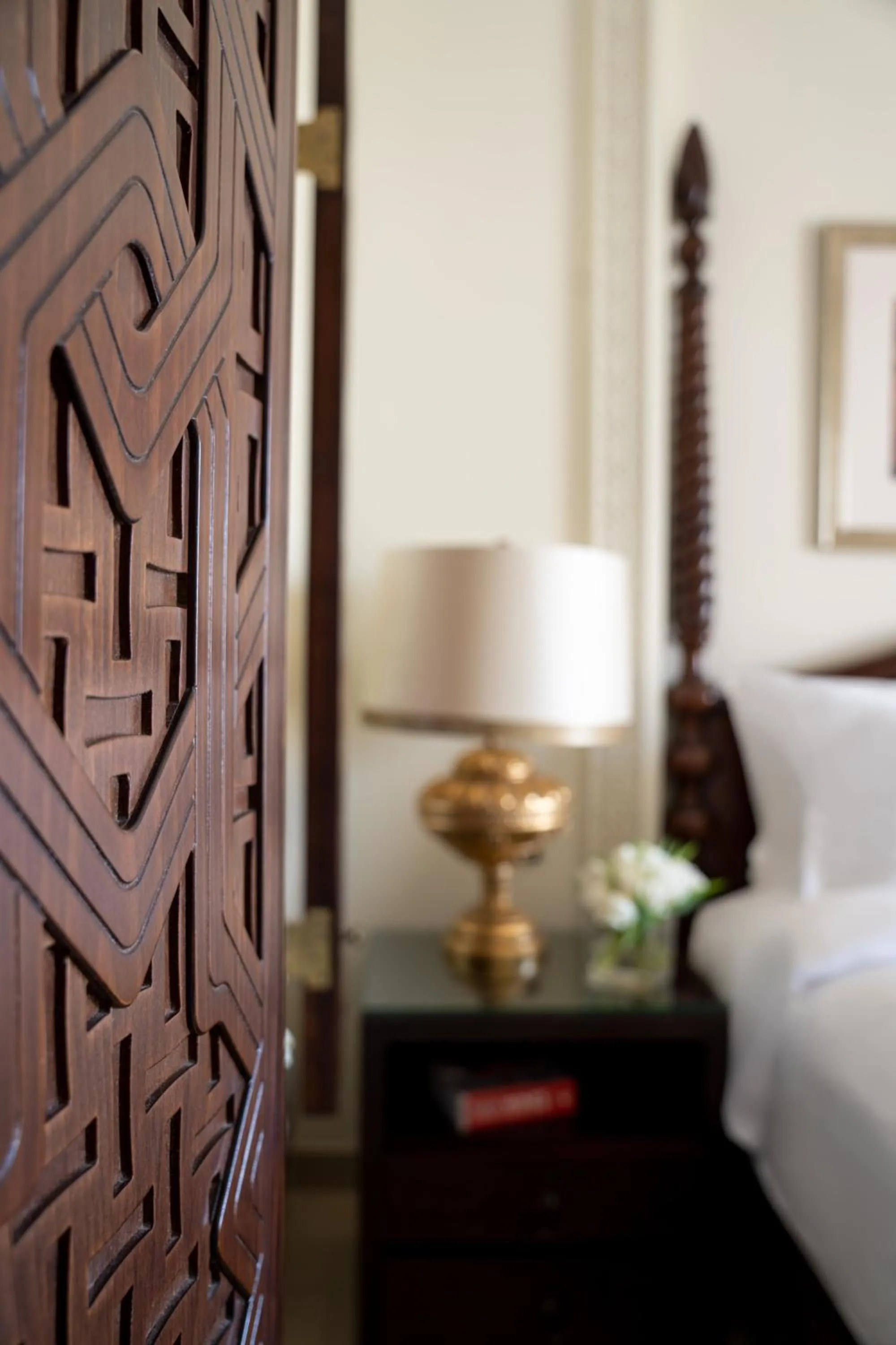 Bed in Sofitel Bahrain Zallaq Thalassa Sea & Spa