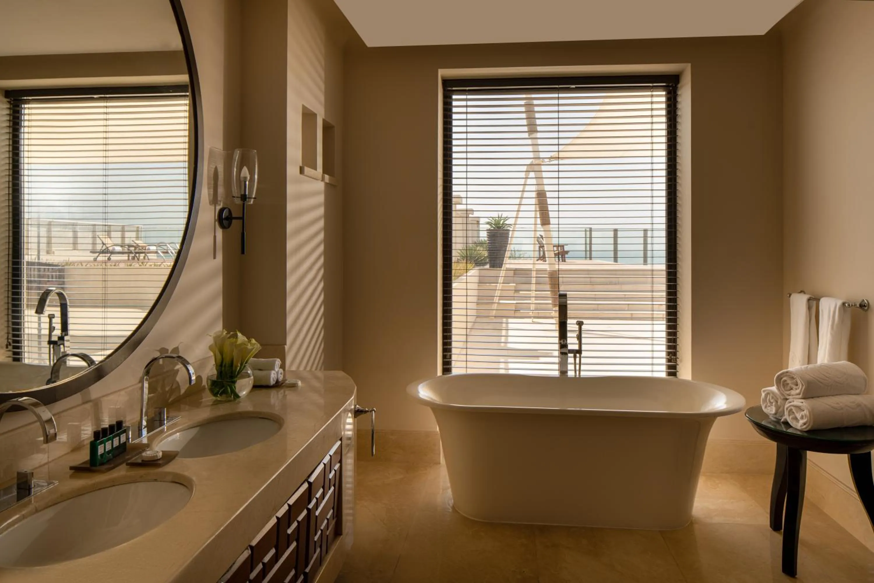 Bathroom in Sofitel Bahrain Zallaq Thalassa Sea & Spa