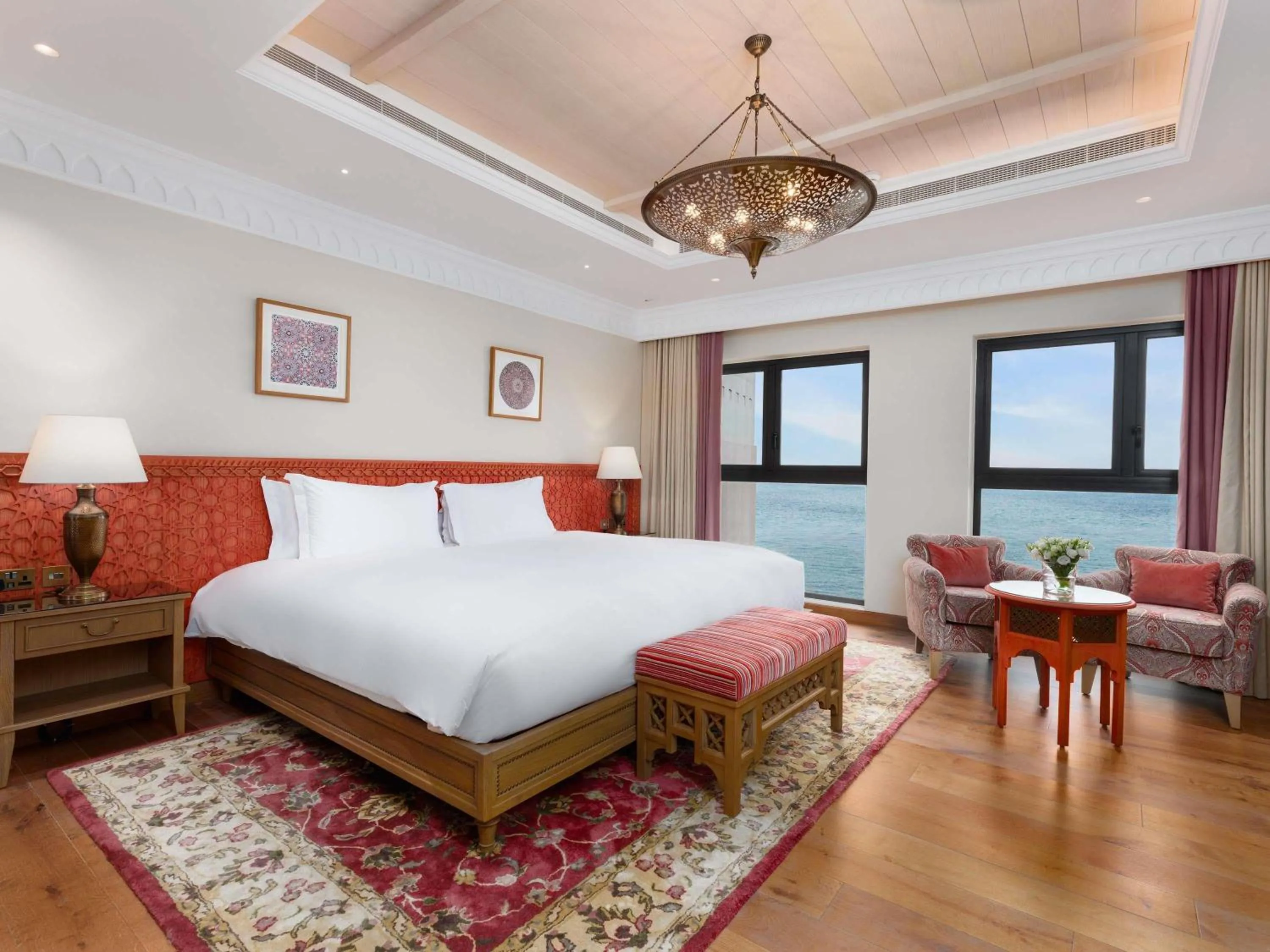 Bedroom, Bed in Sofitel Bahrain Zallaq Thalassa Sea & Spa