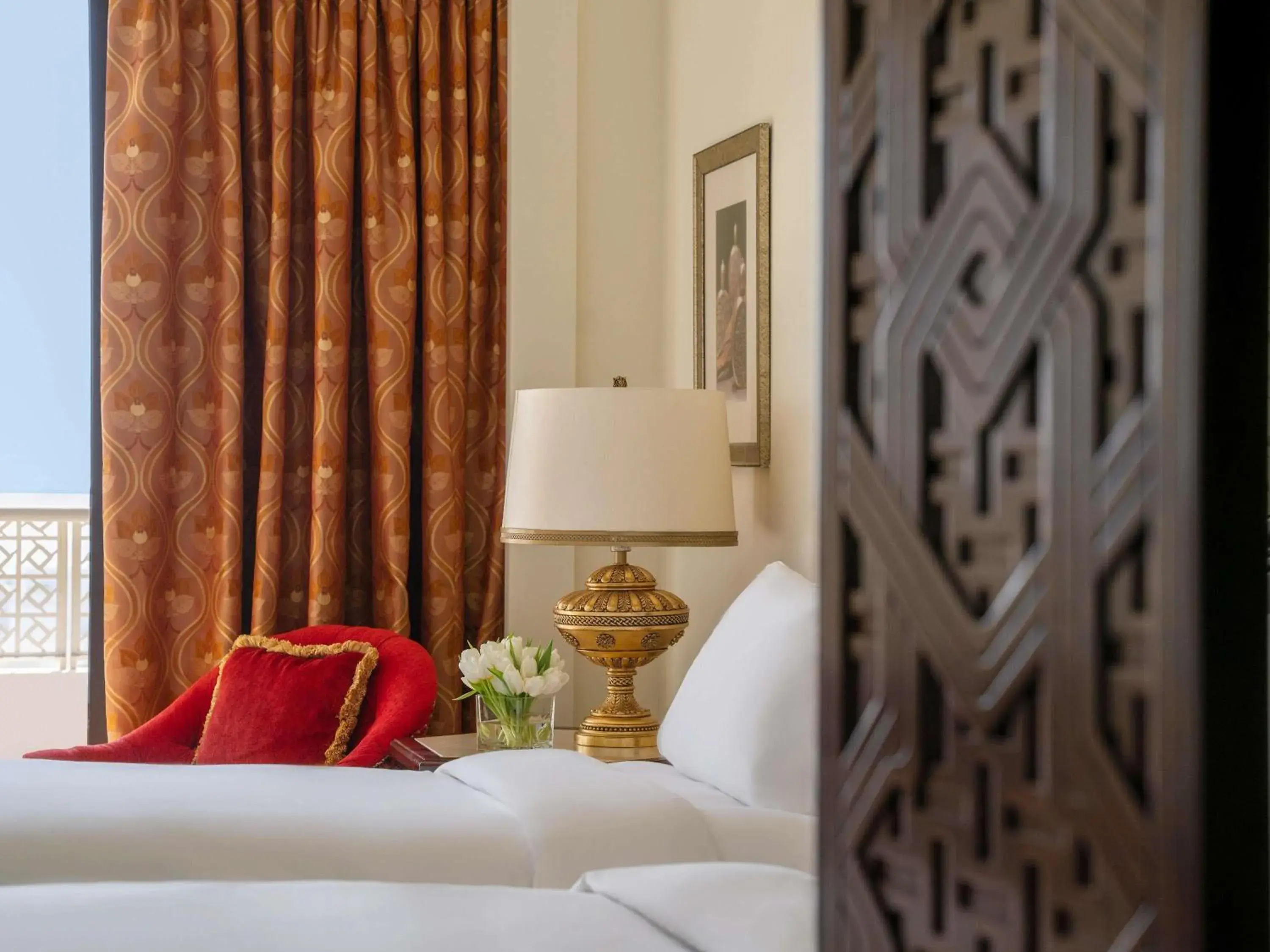 Luxury Twin Room with Balcony and Sea View in Sofitel Bahrain Zallaq Thalassa Sea & Spa Luxury Twin Room with Balcony and Sea View in Sofitel Bahrain Zallaq Thalassa Sea & Spa