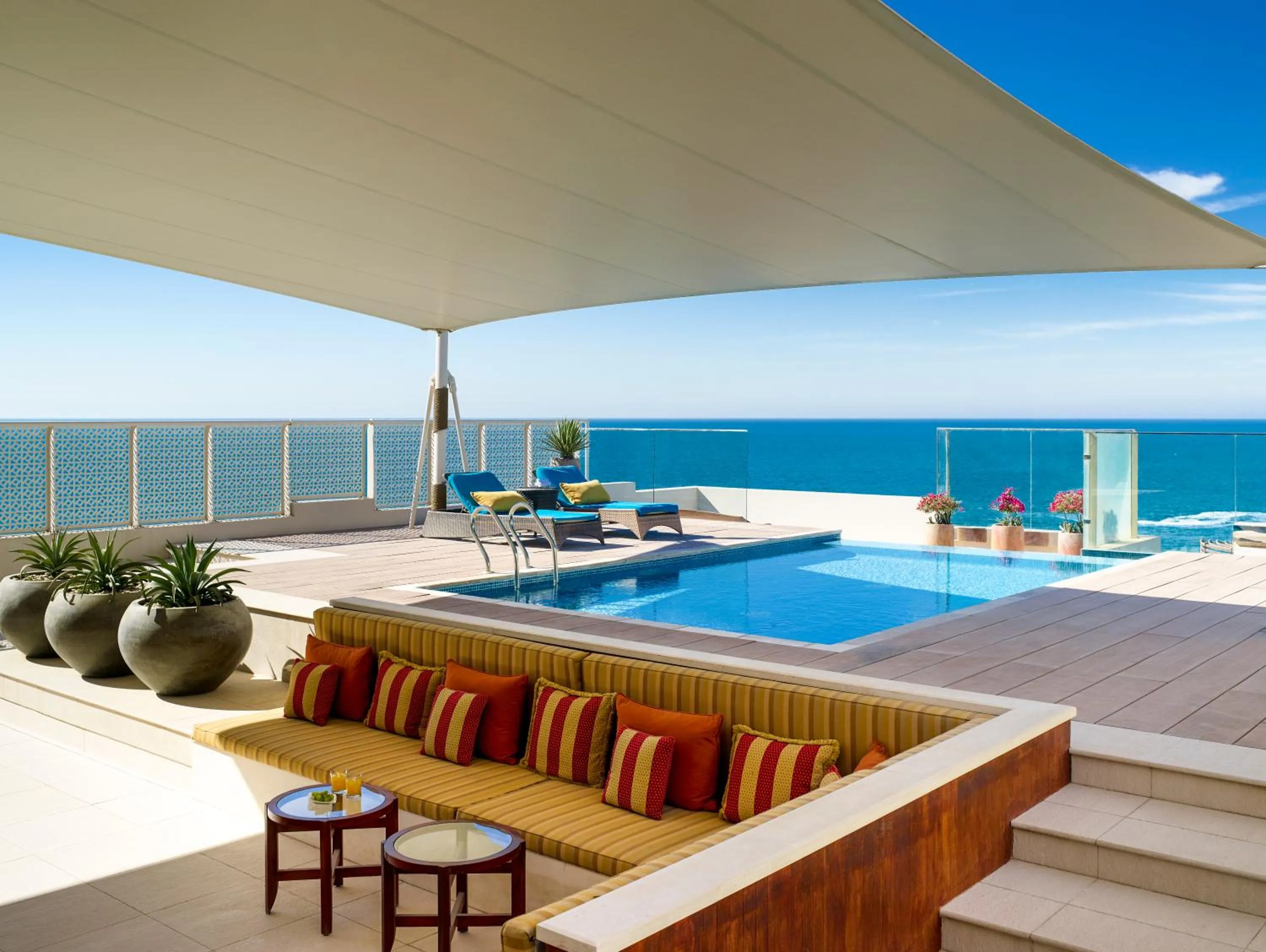 Sea view in Sofitel Bahrain Zallaq Thalassa Sea & Spa