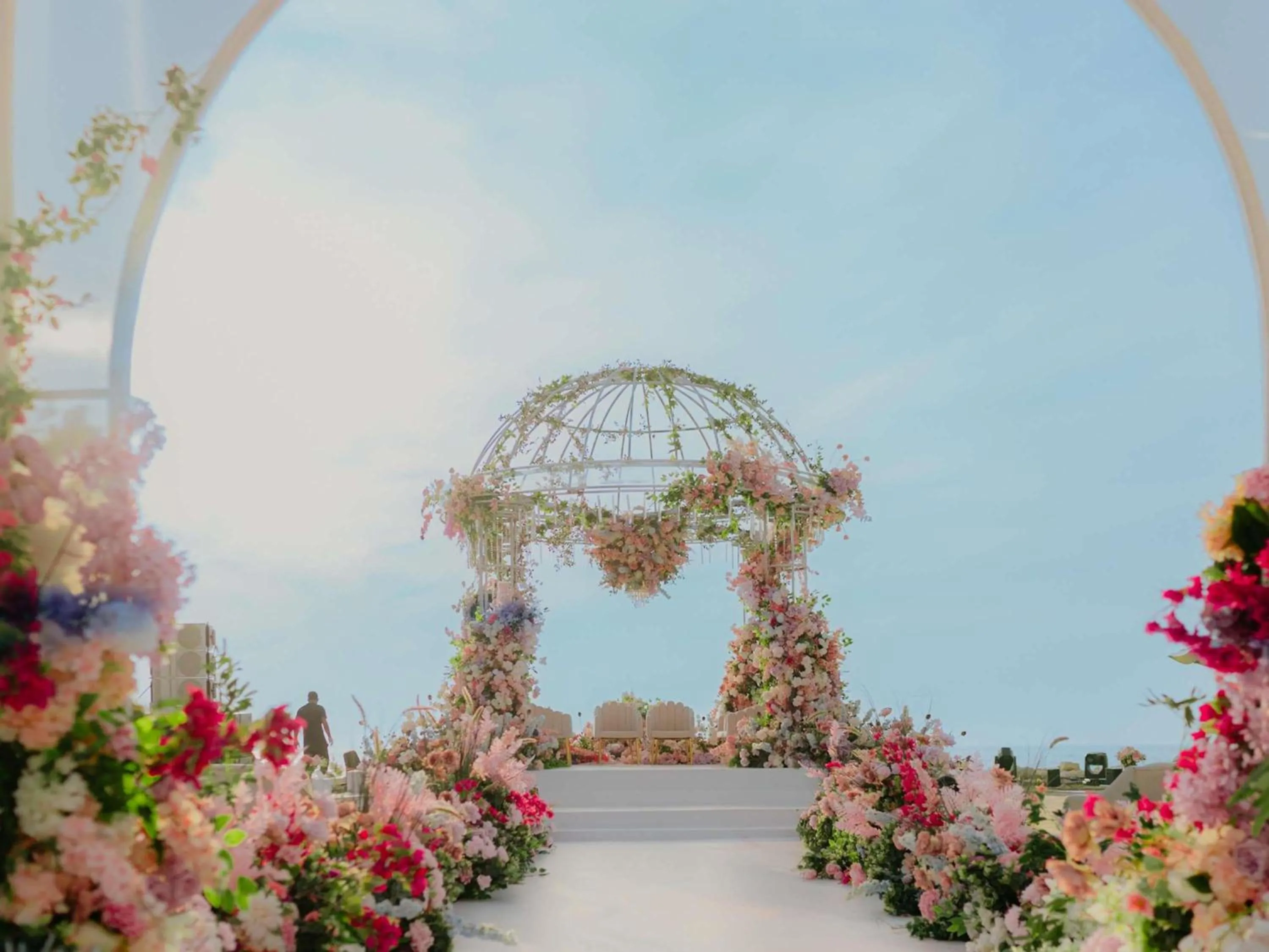 wedding in Sofitel Bahrain Zallaq Thalassa Sea & Spa