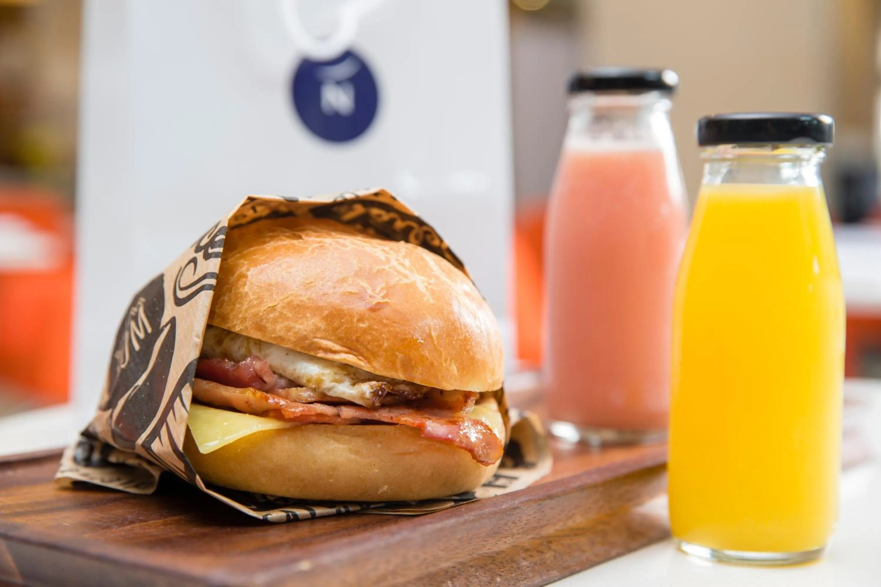 Continental breakfast in Novotel Newcastle Beach