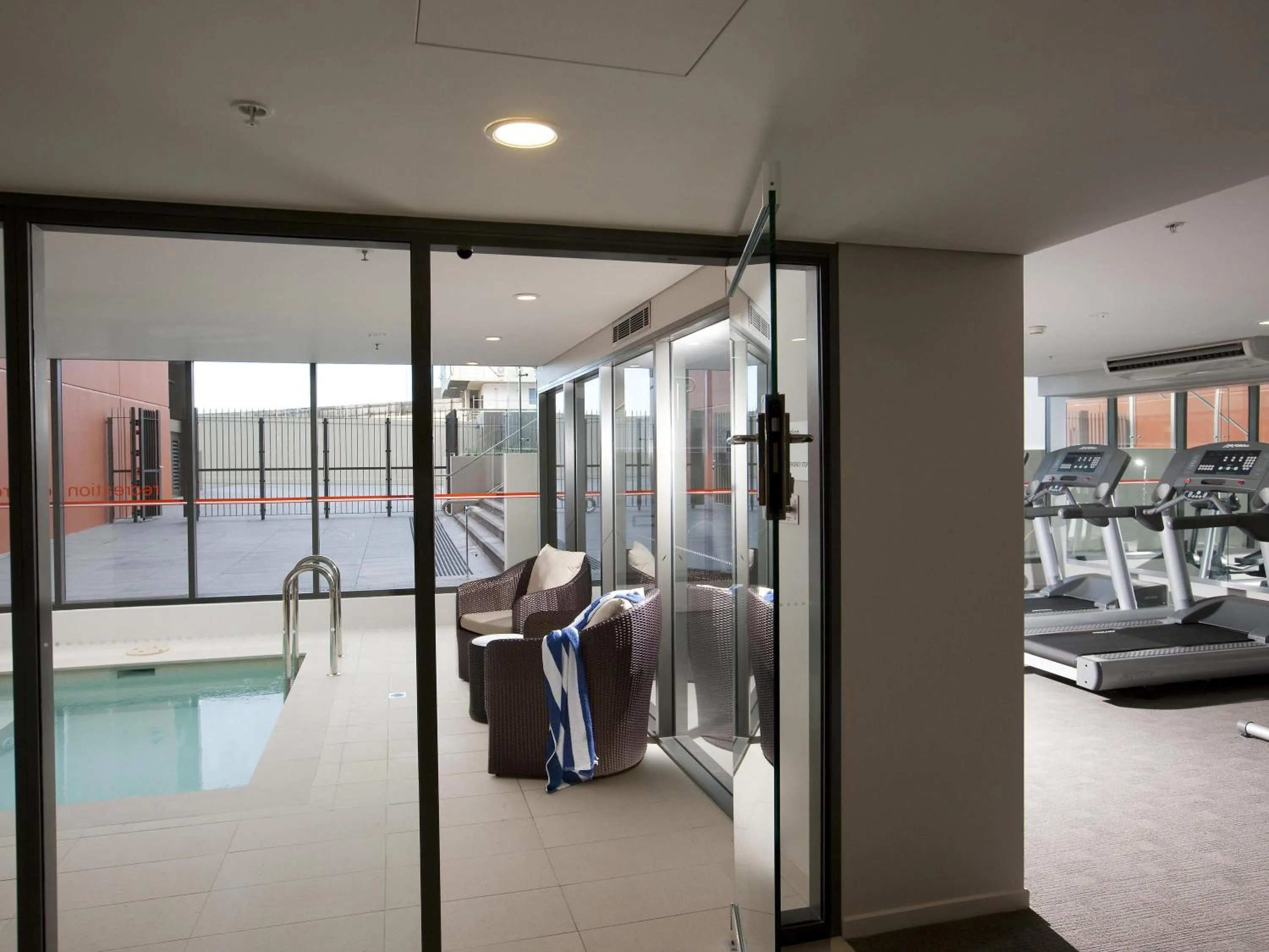 Fitness centre/facilities in Novotel Newcastle Beach