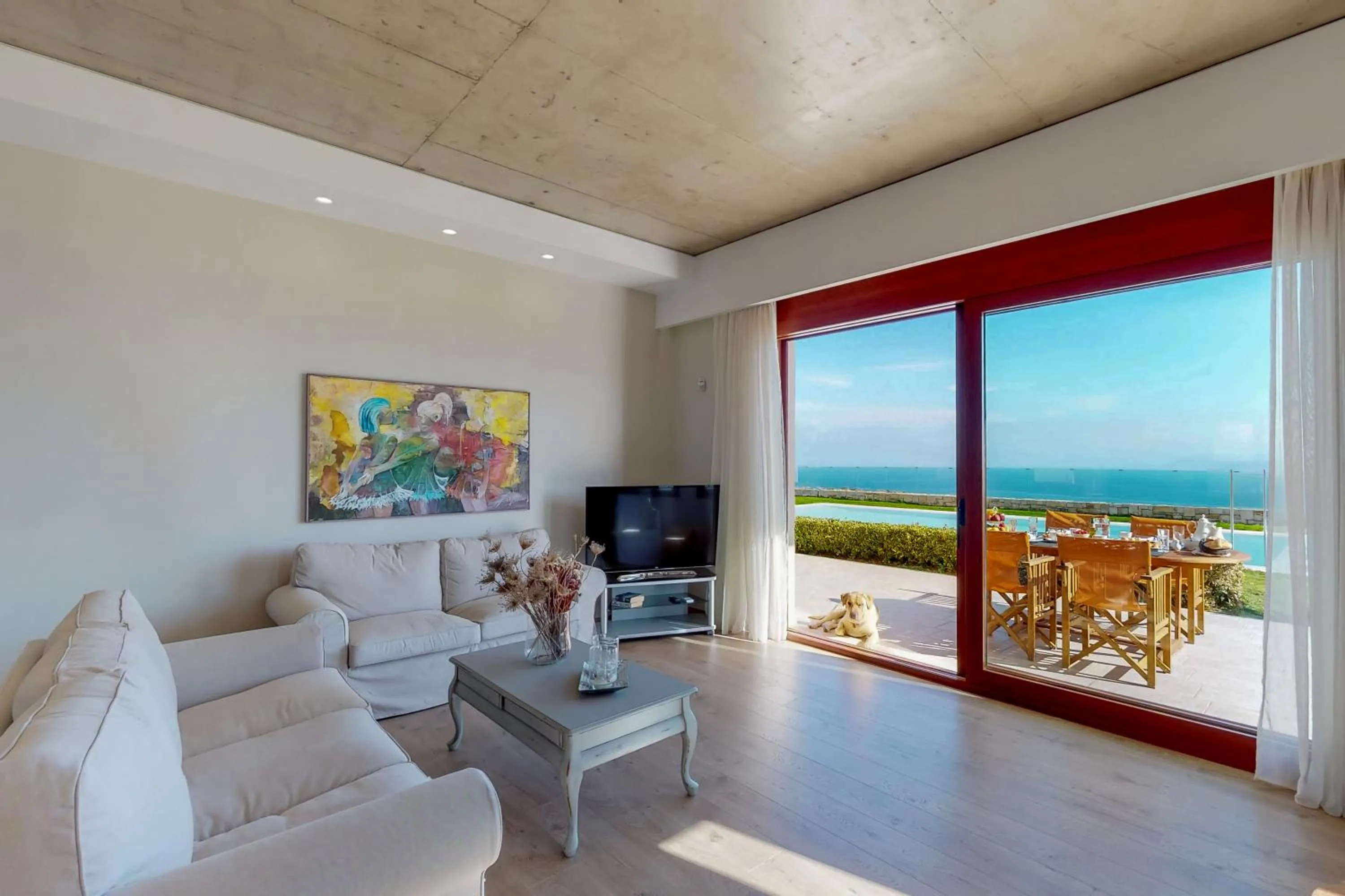 Living room in Ocean Villas Complex