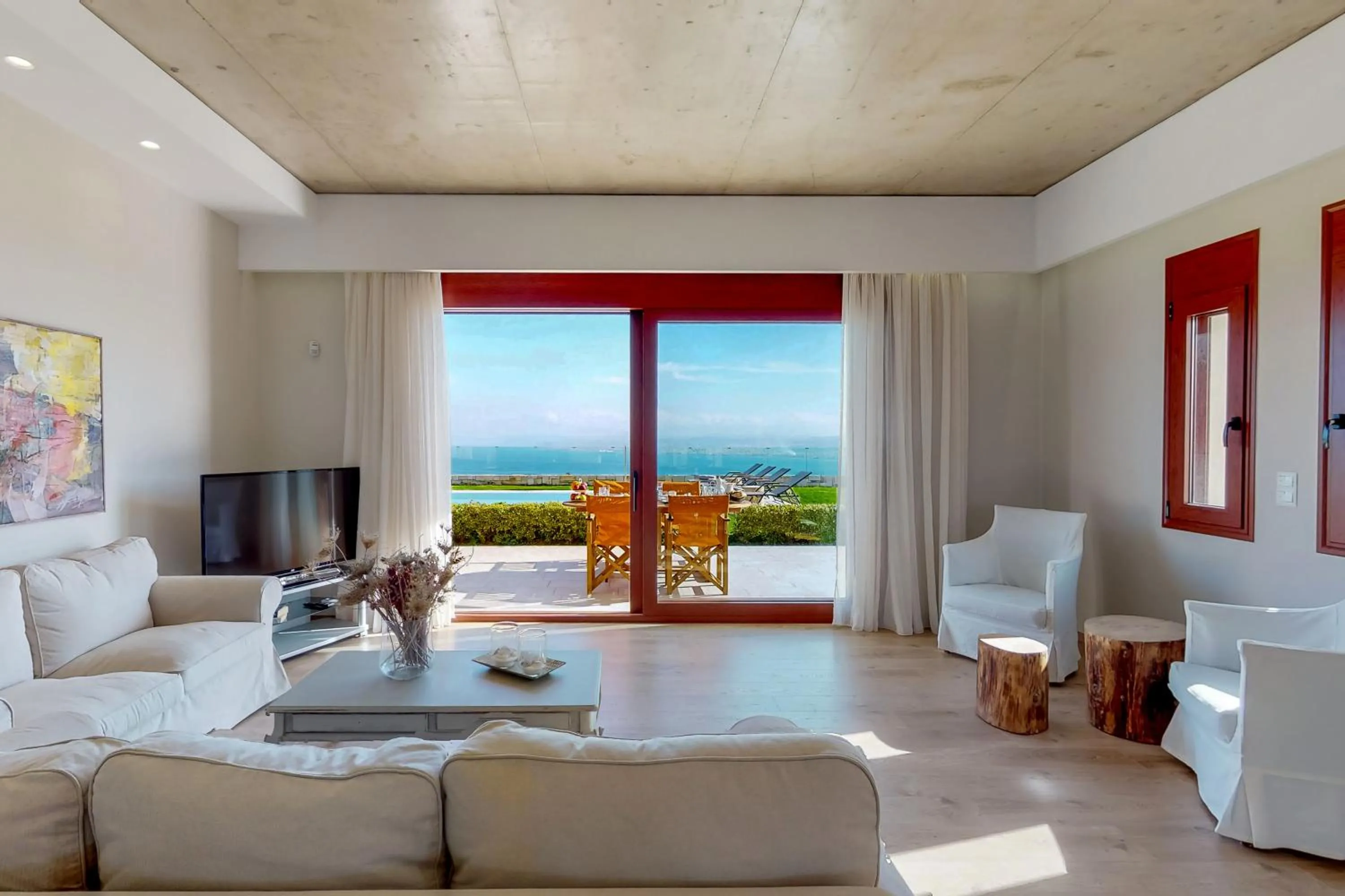 Living room in Ocean Villas Complex