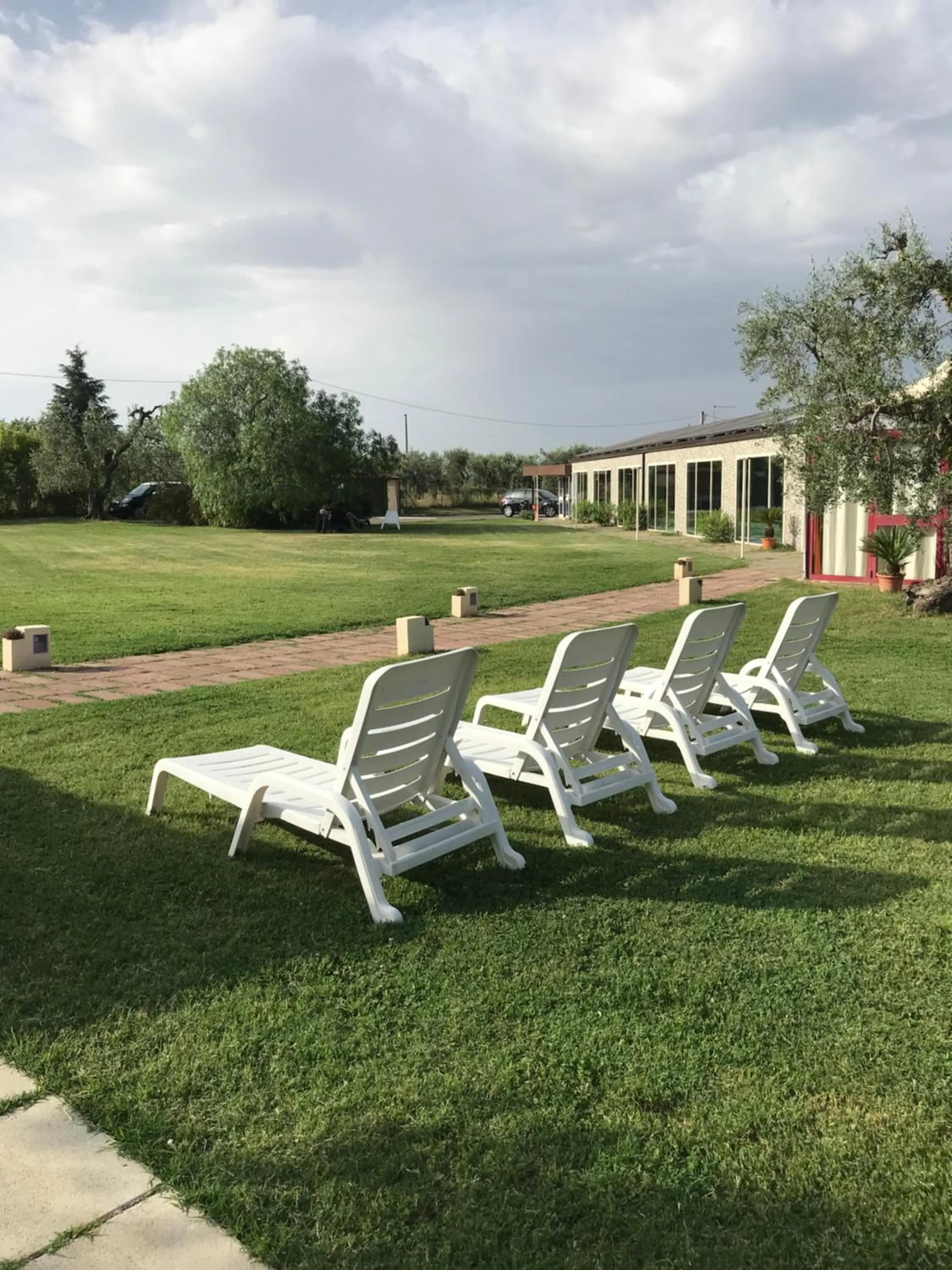 Garden view in B&B Villa degli Angeli