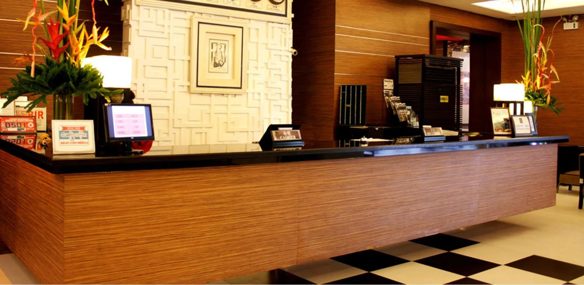 Lobby or reception in Manila Grand Opera Hotel