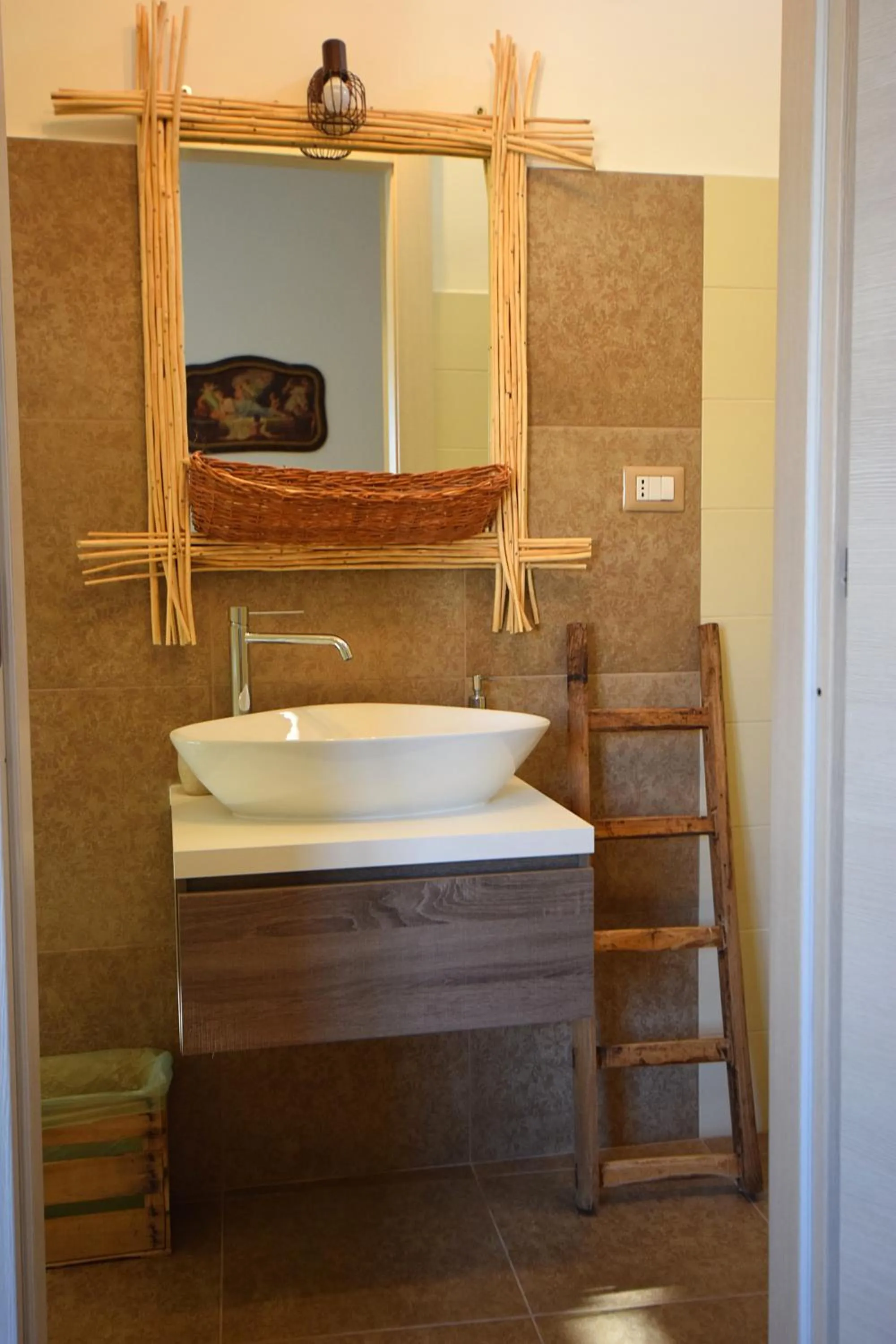 Bathroom in Zù Mariu B&B