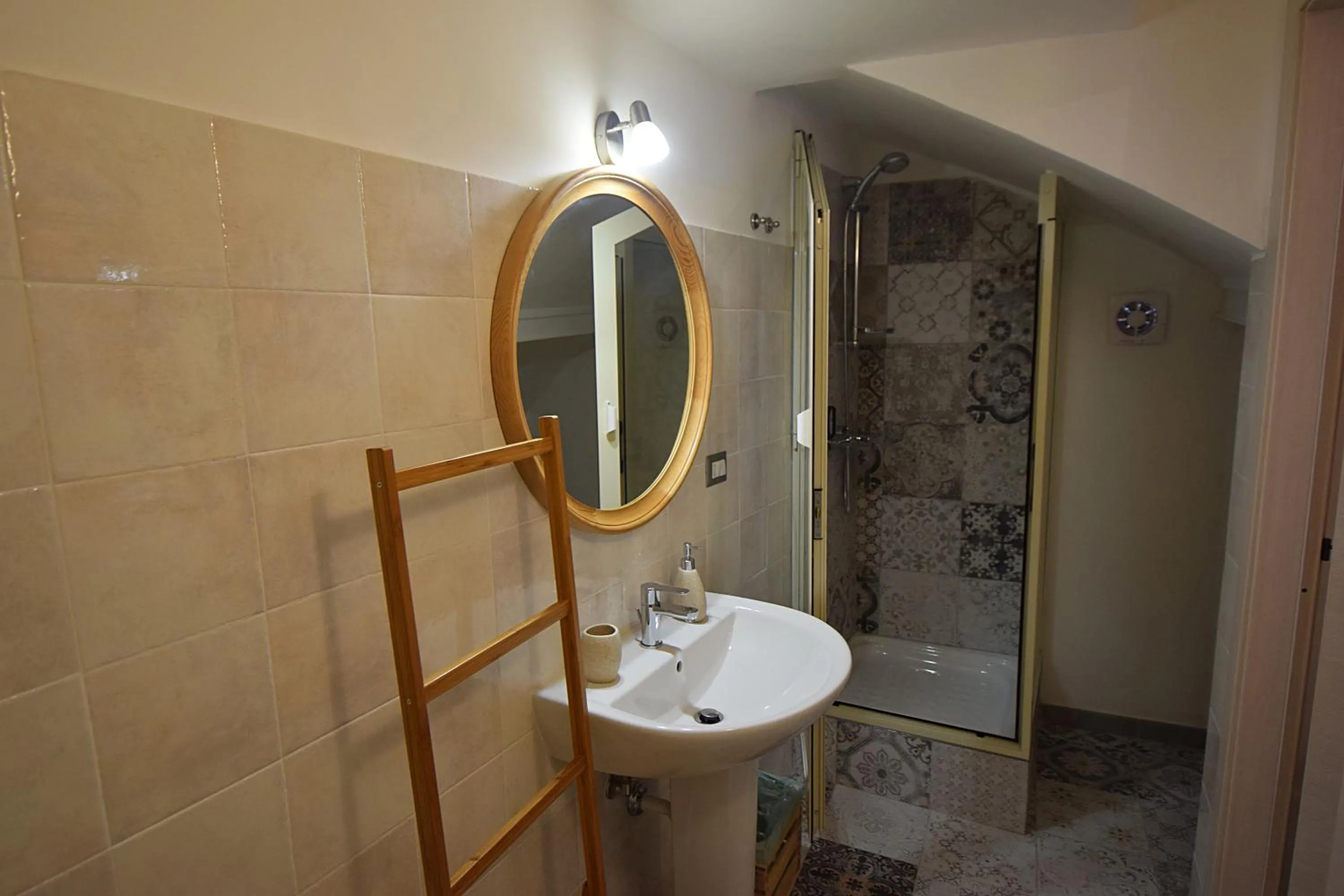 Bathroom in Zù Mariu B&B