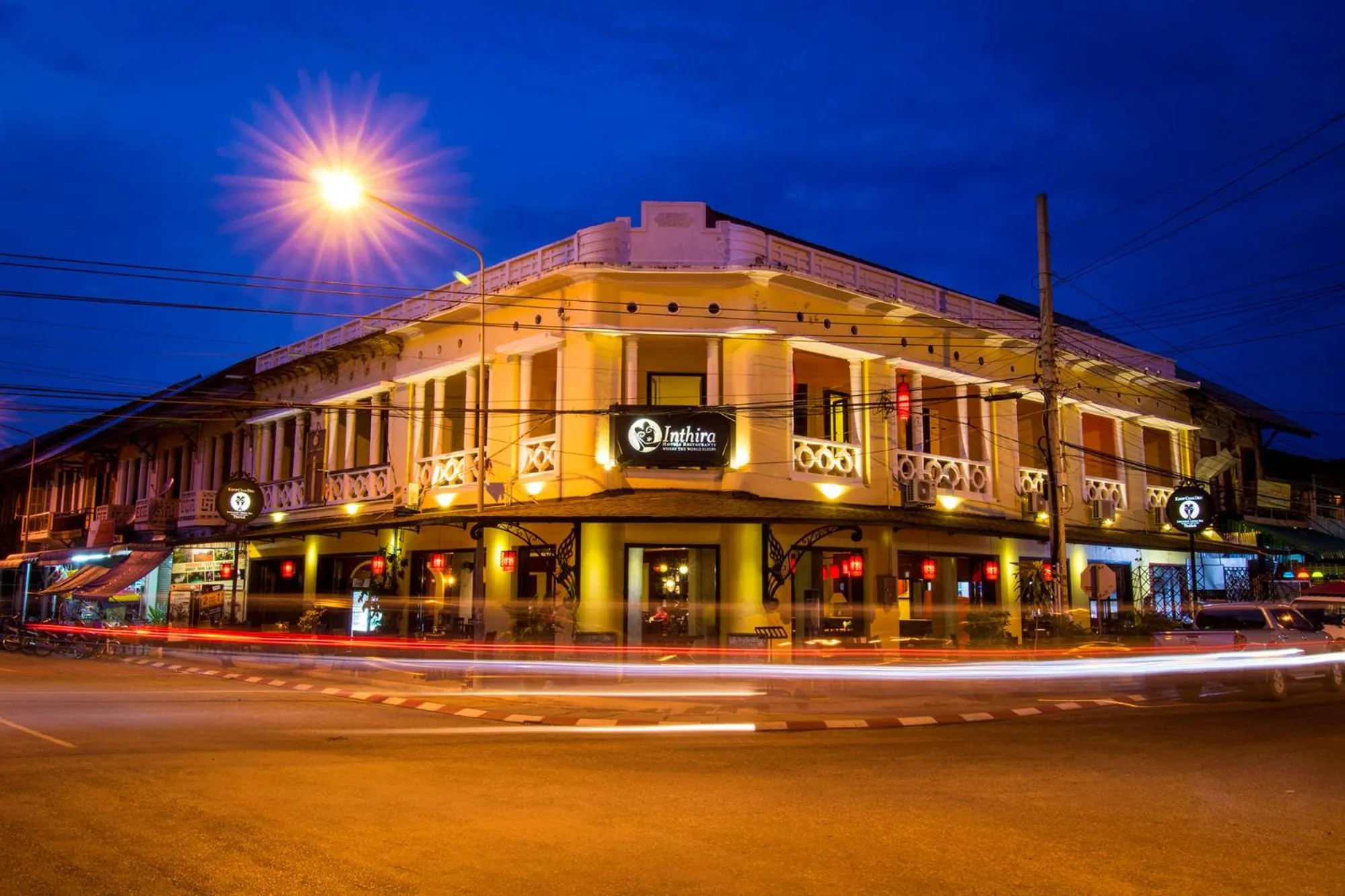 Facade/entrance in Inthira Thakhek