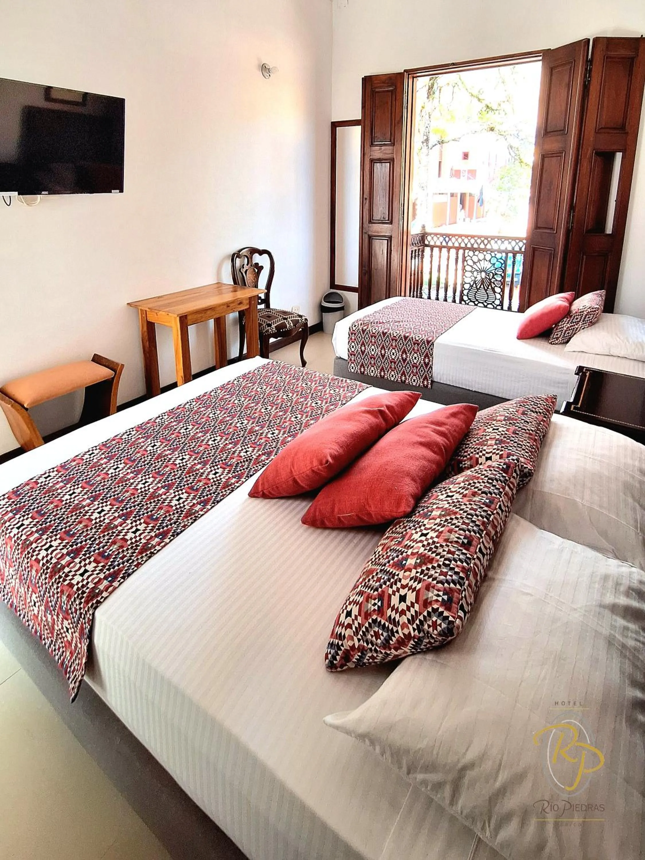 Bed in Hotel Rio Piedras