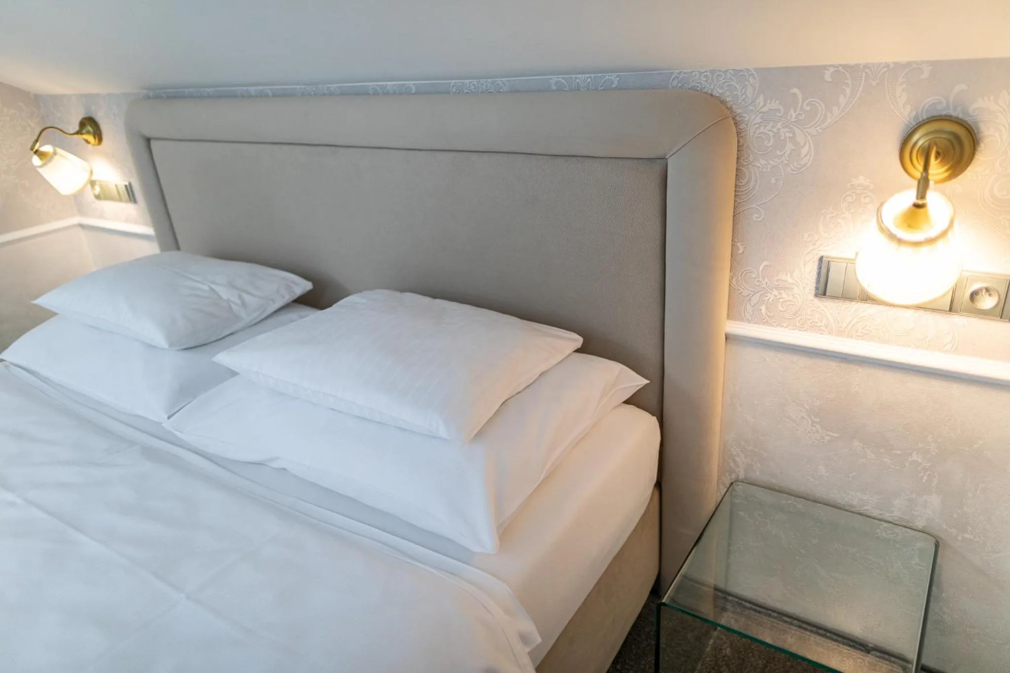 Bed in Villa Basileia Riverside