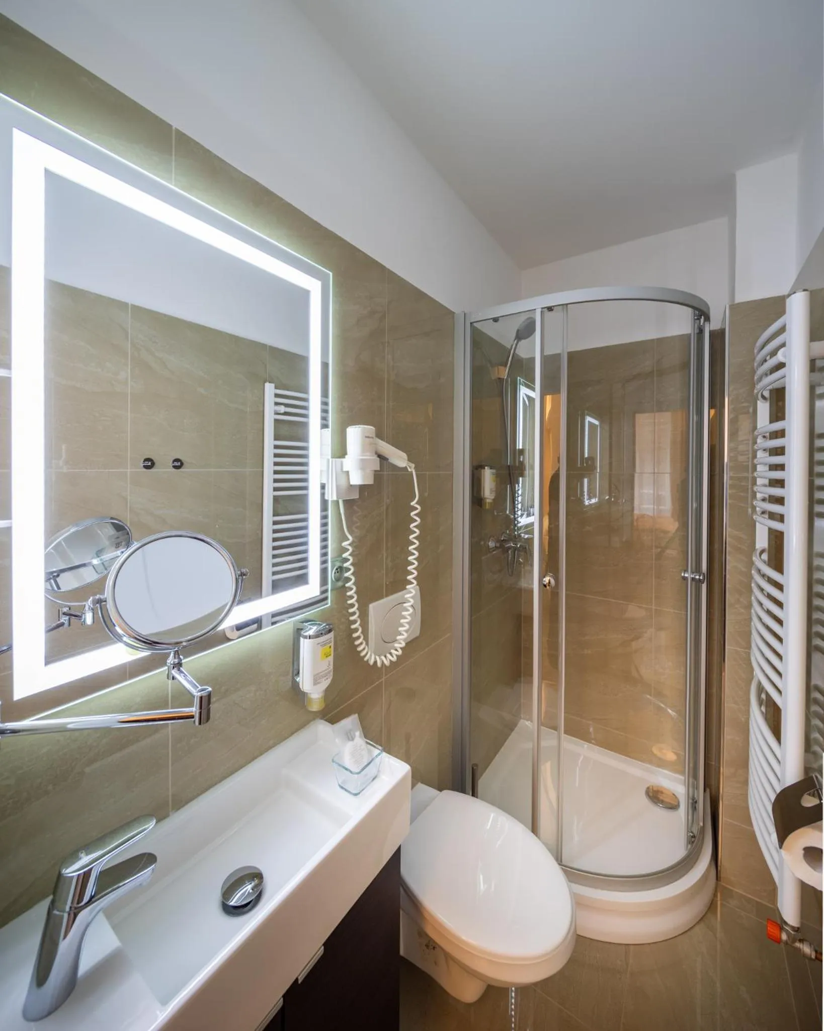 Shower in Villa Basileia Riverside