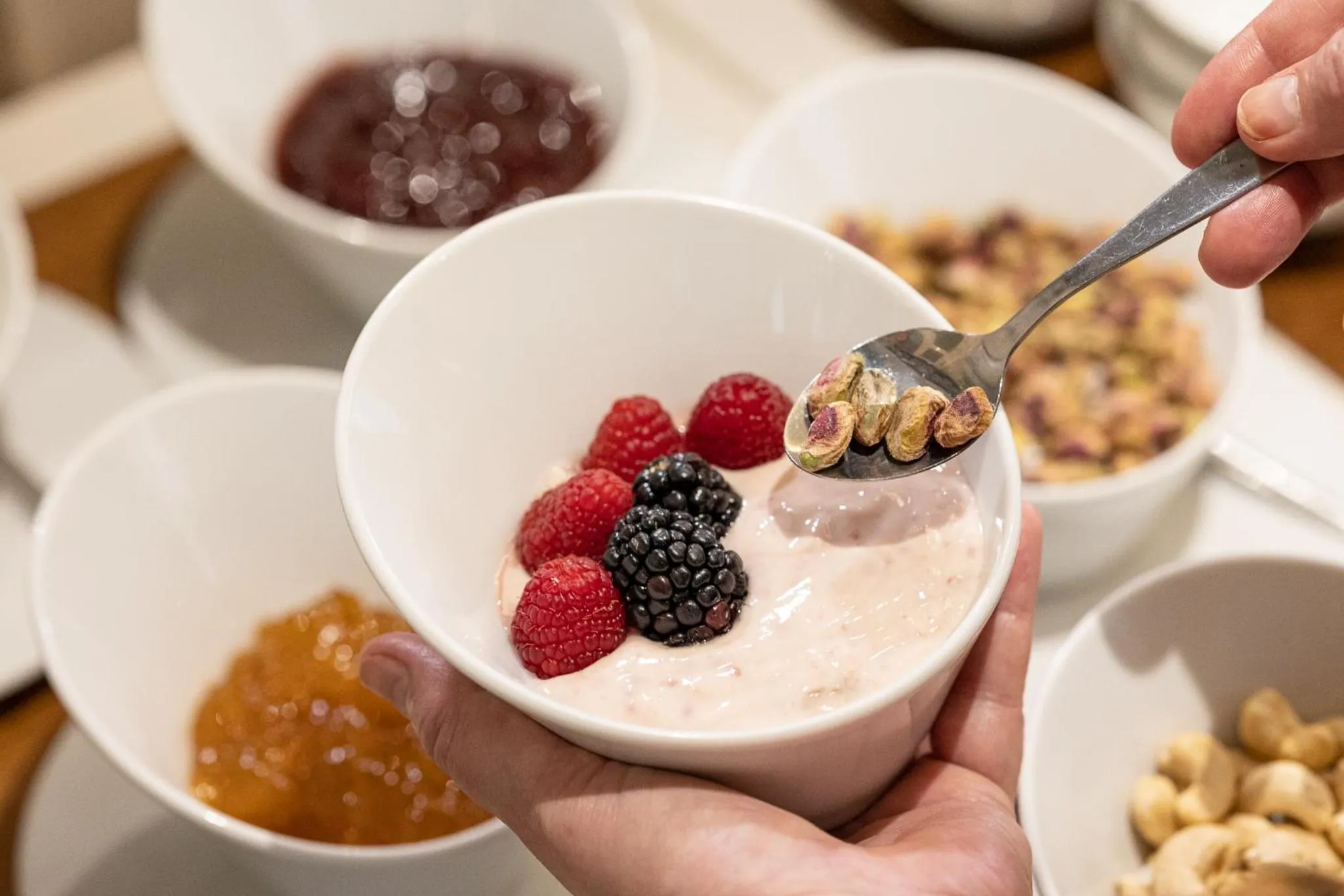 Breakfast in Villa Basileia Riverside