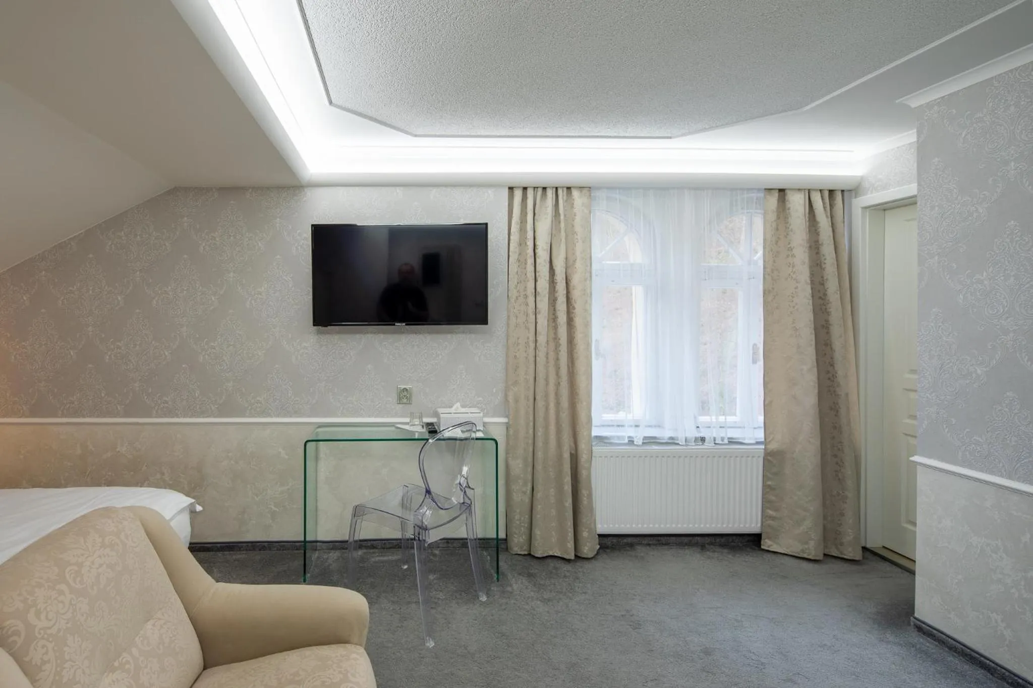 Seating area in Villa Basileia Riverside