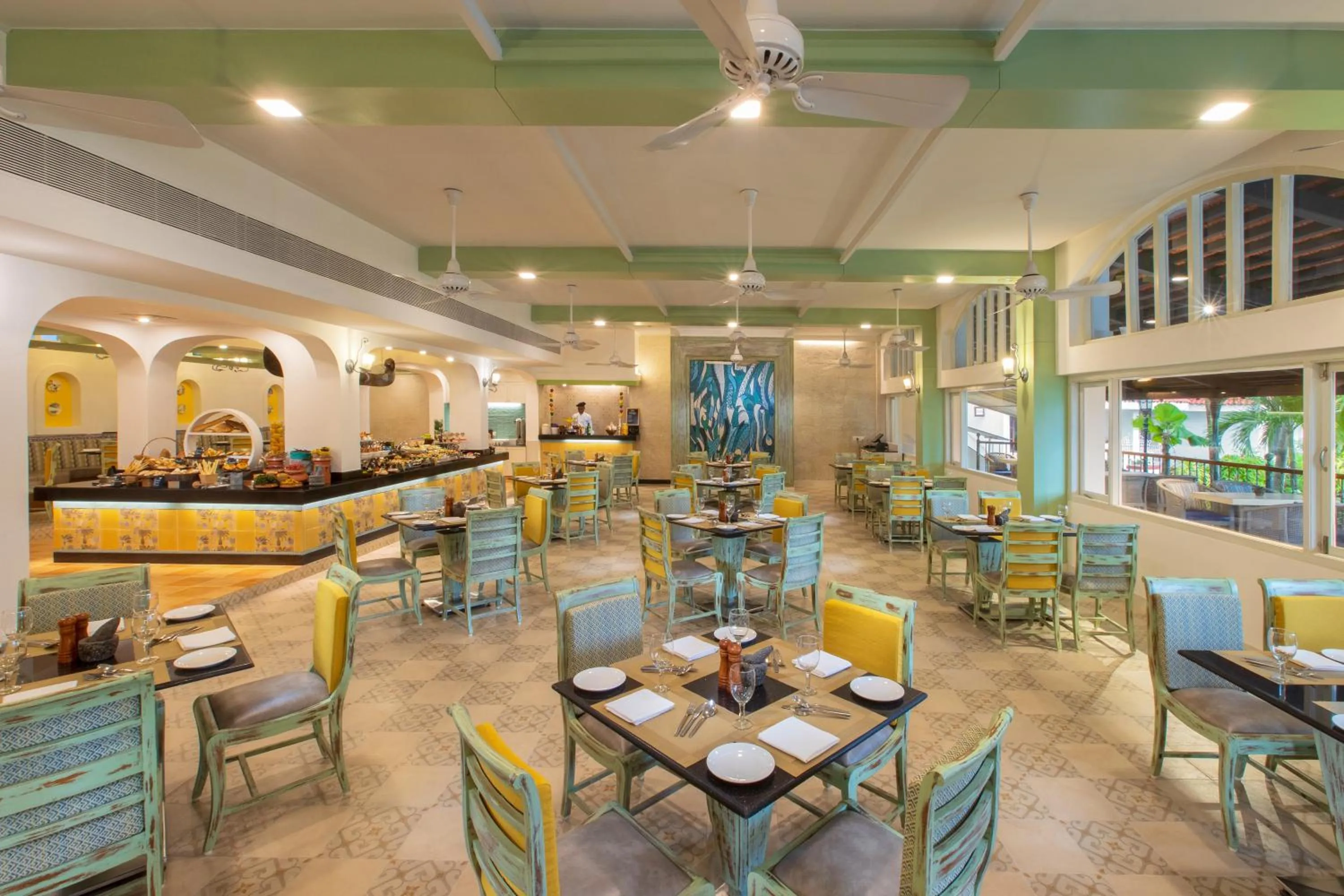 Restaurant/places to eat in Heritage Village Resort & Spa Goa