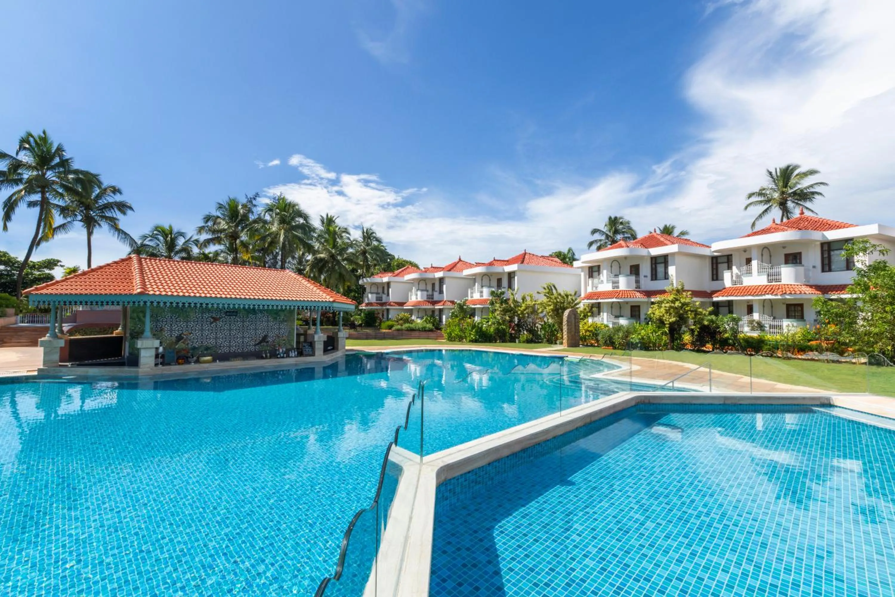 Swimming pool in Heritage Village Resort & Spa Goa