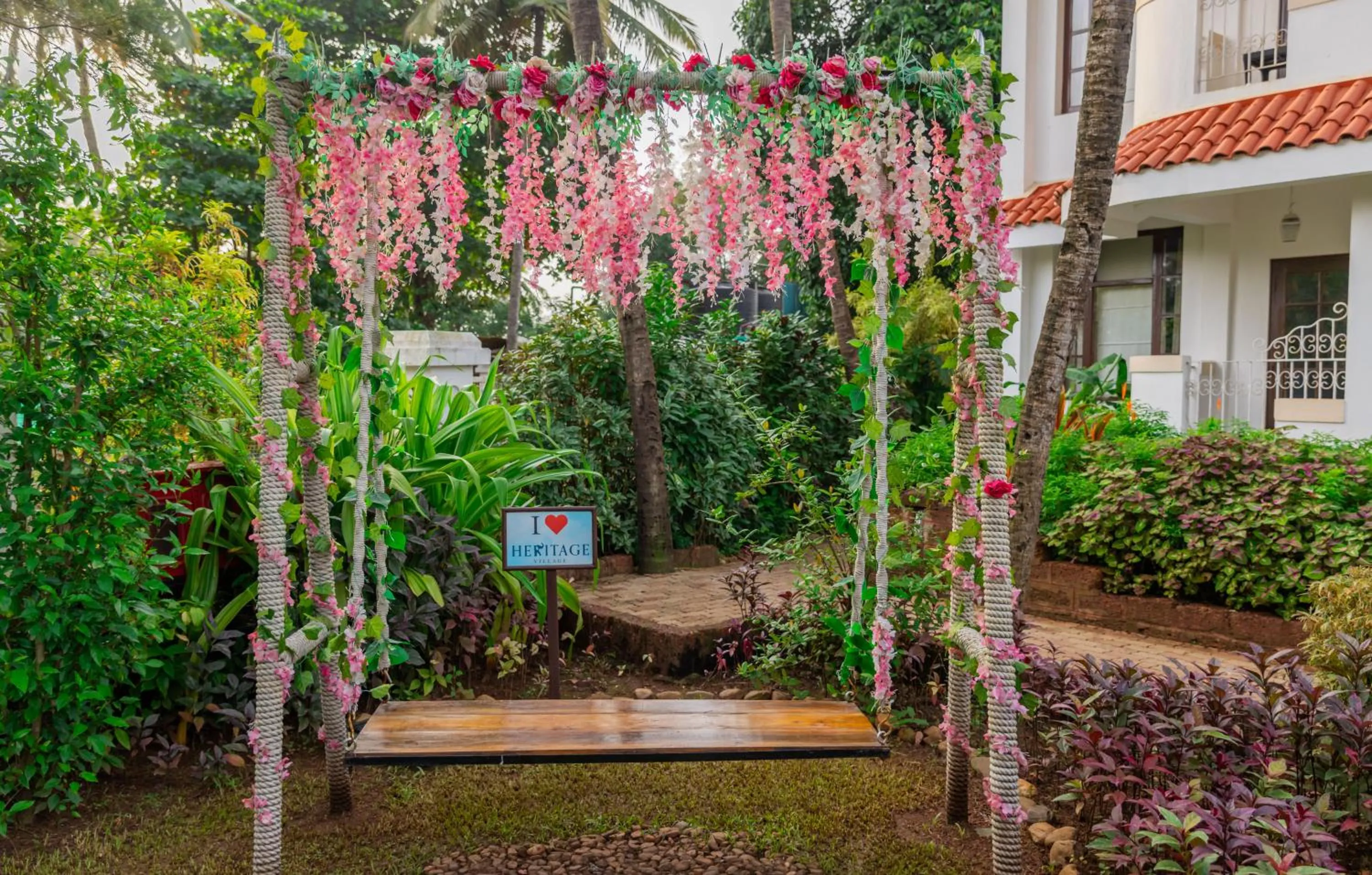 Garden in Heritage Village Resort & Spa Goa