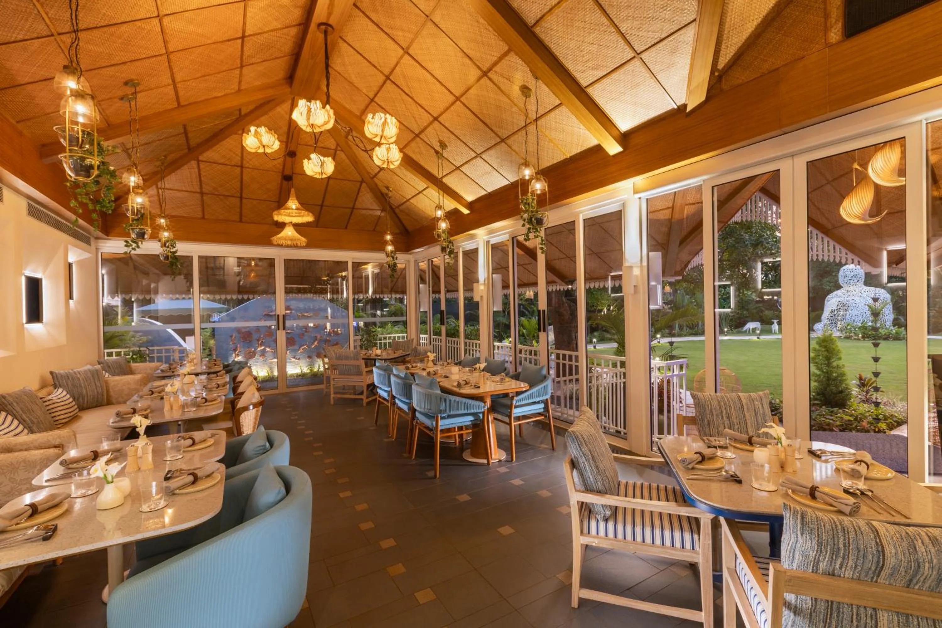 Restaurant/places to eat in Heritage Village Resort & Spa Goa