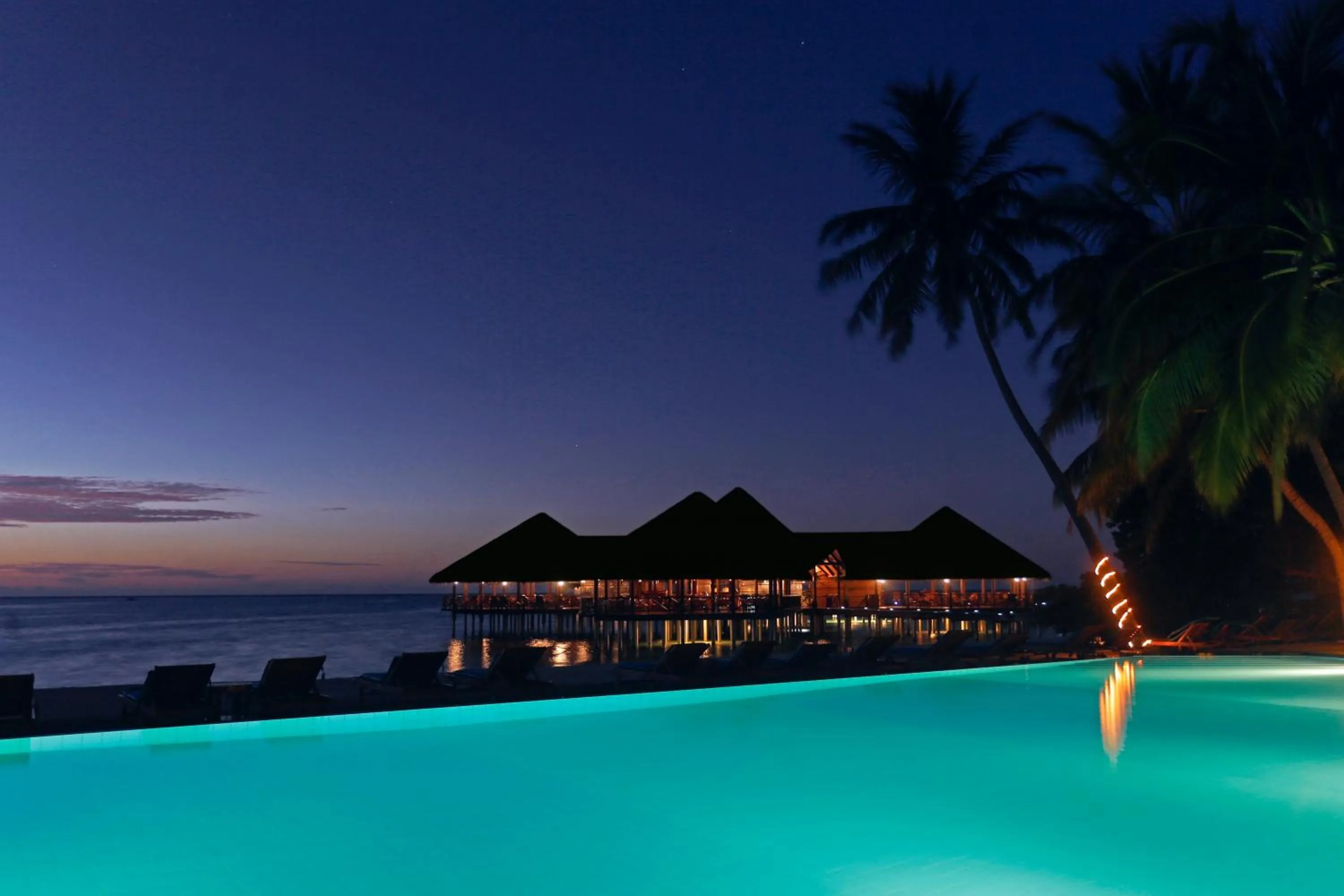 Balcony/Terrace in Medhufushi Island Resort