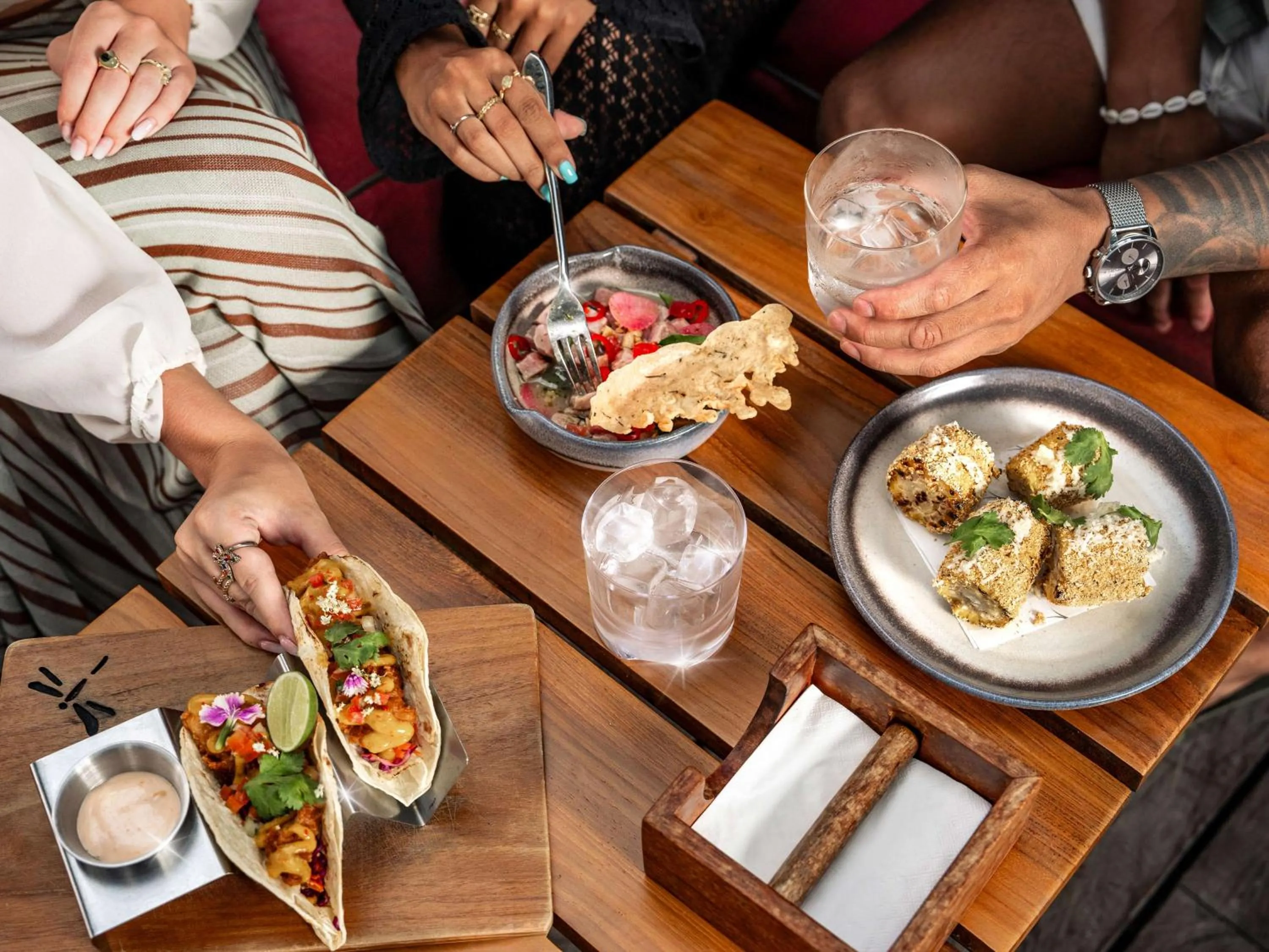 Food and drinks in Chapung Sebali Resort