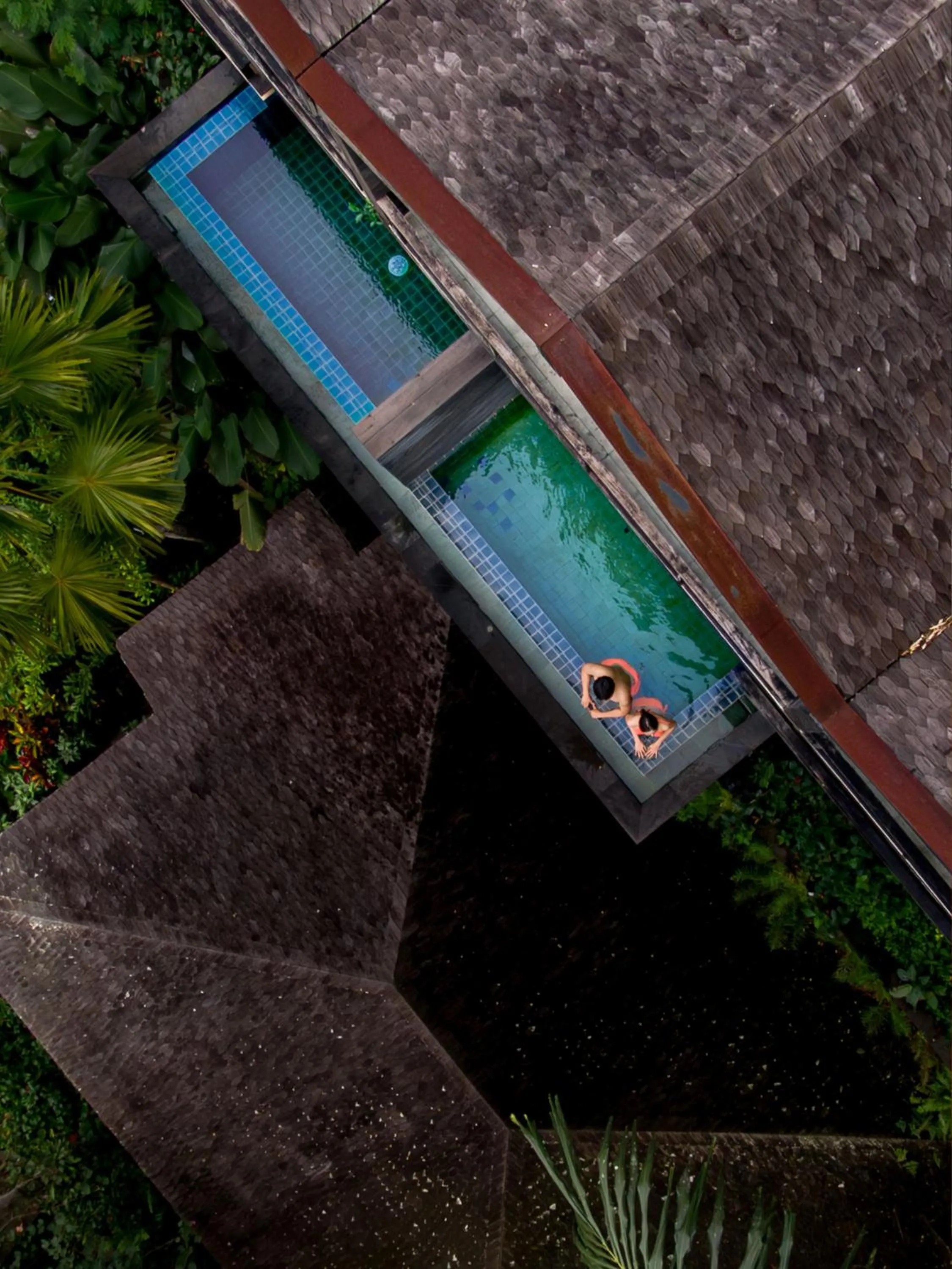 Swimming pool in Chapung Sebali Resort