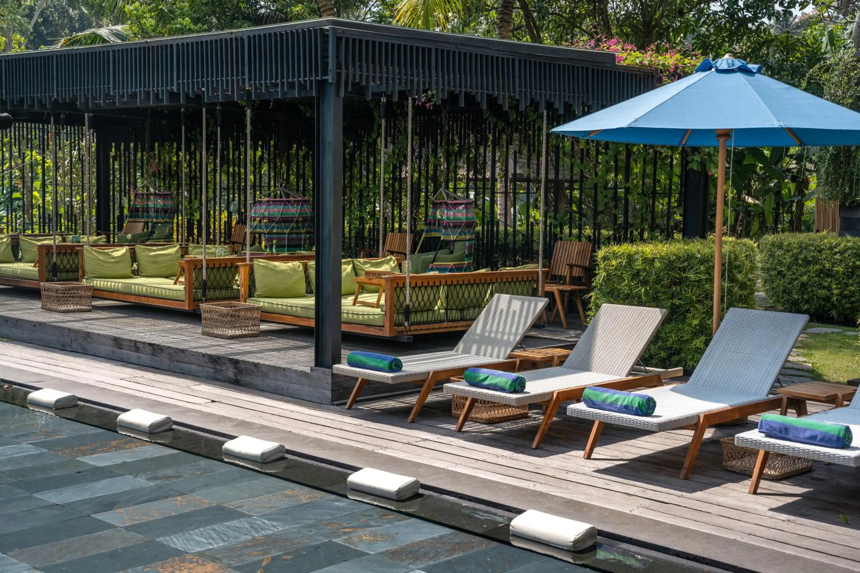 Swimming pool in Chapung Sebali Resort