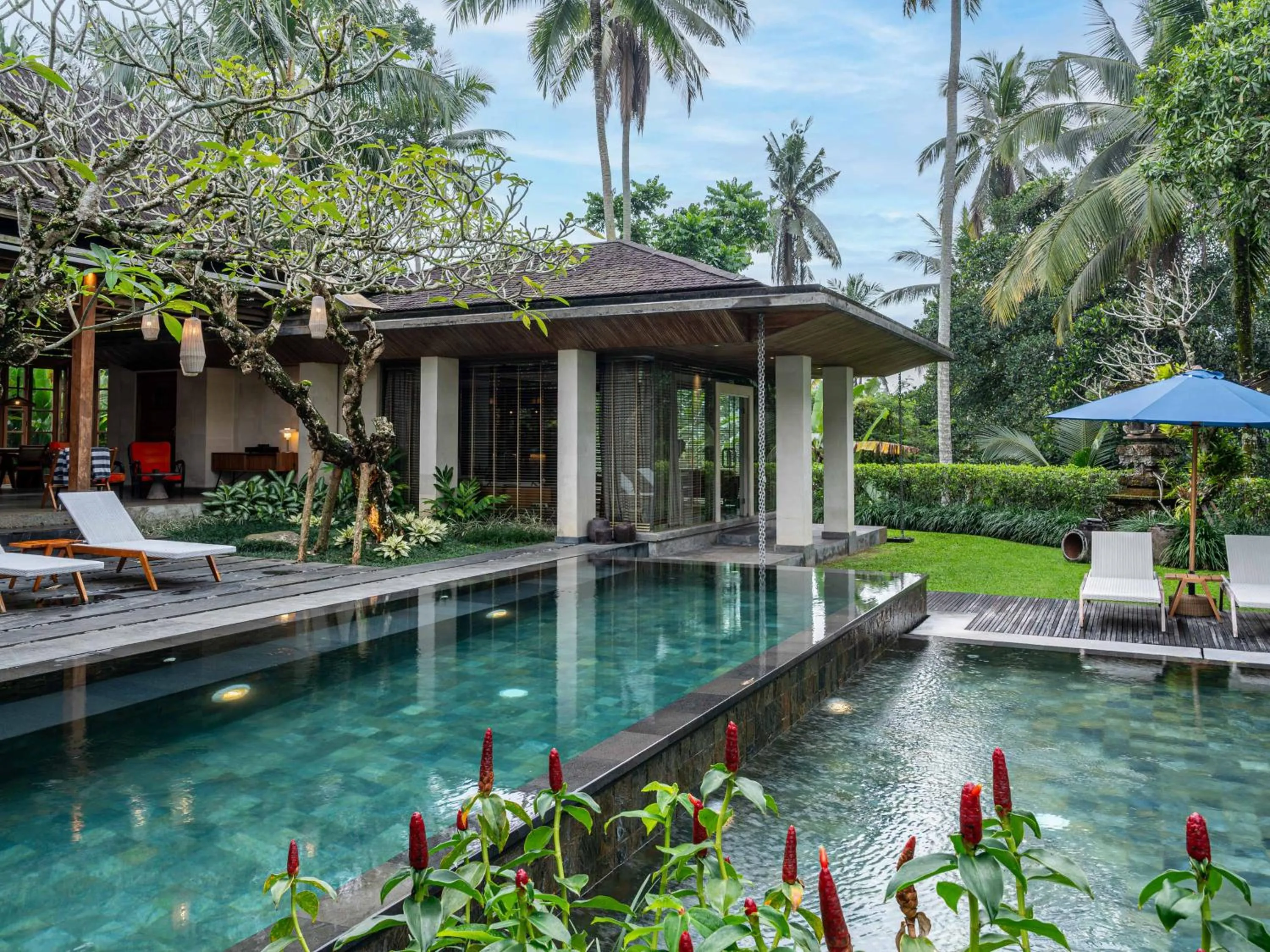 Swimming pool in Chapung Sebali Resort