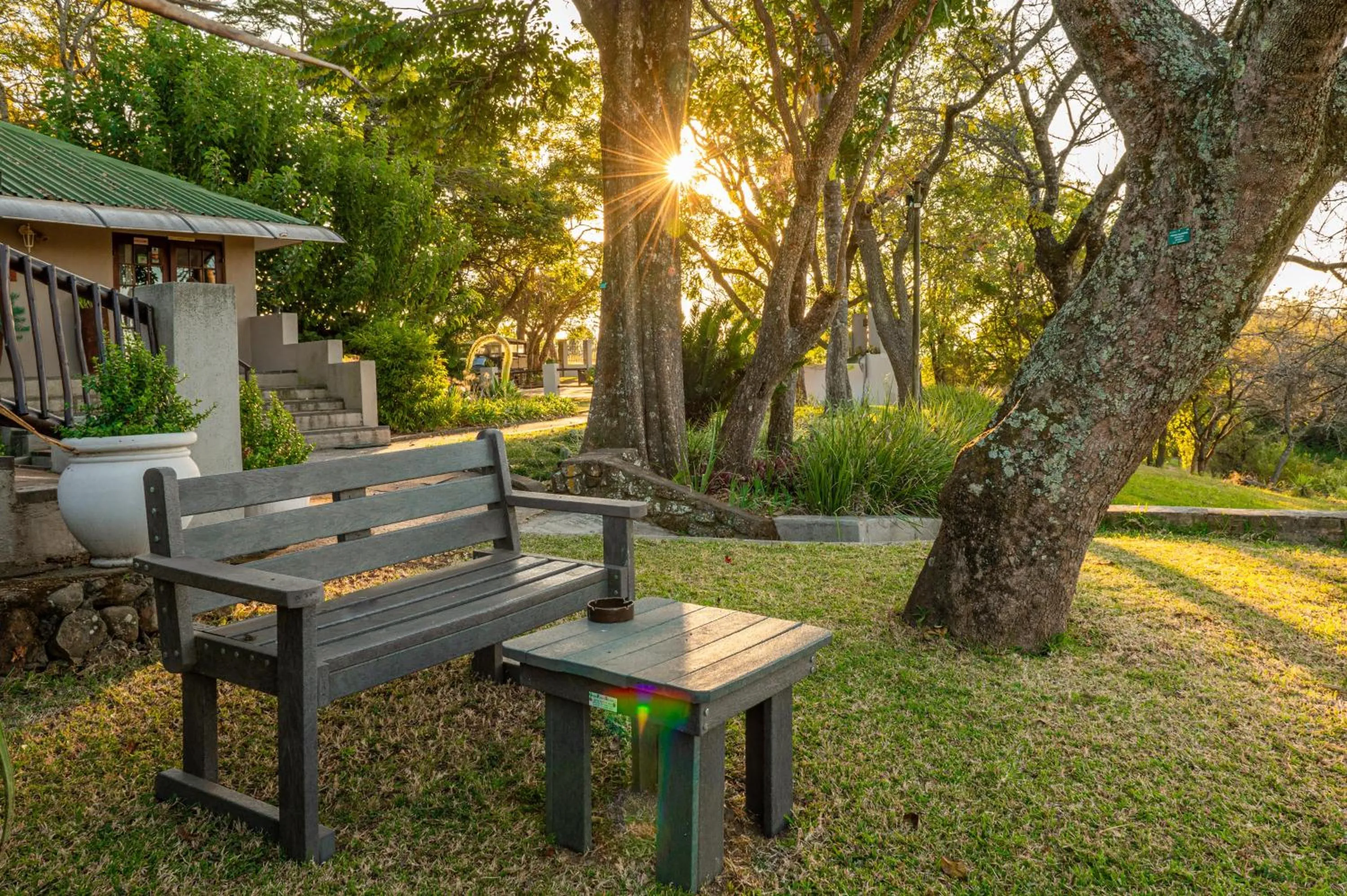 Garden in Chestnut Country Lodge