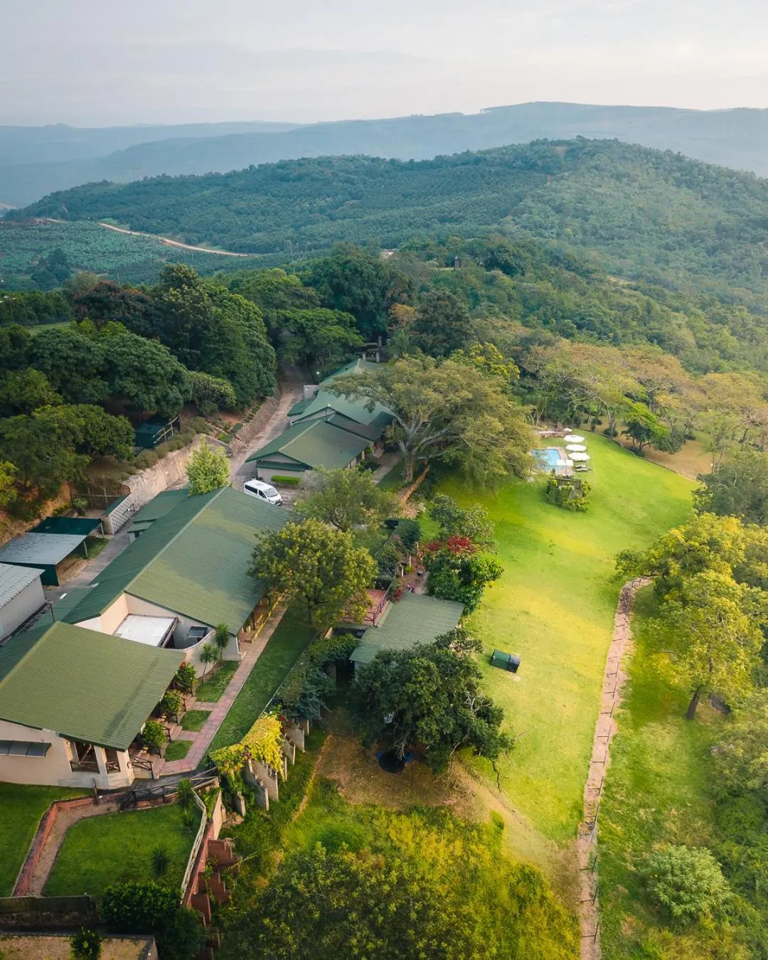 Bird's eye view in Chestnut Country Lodge