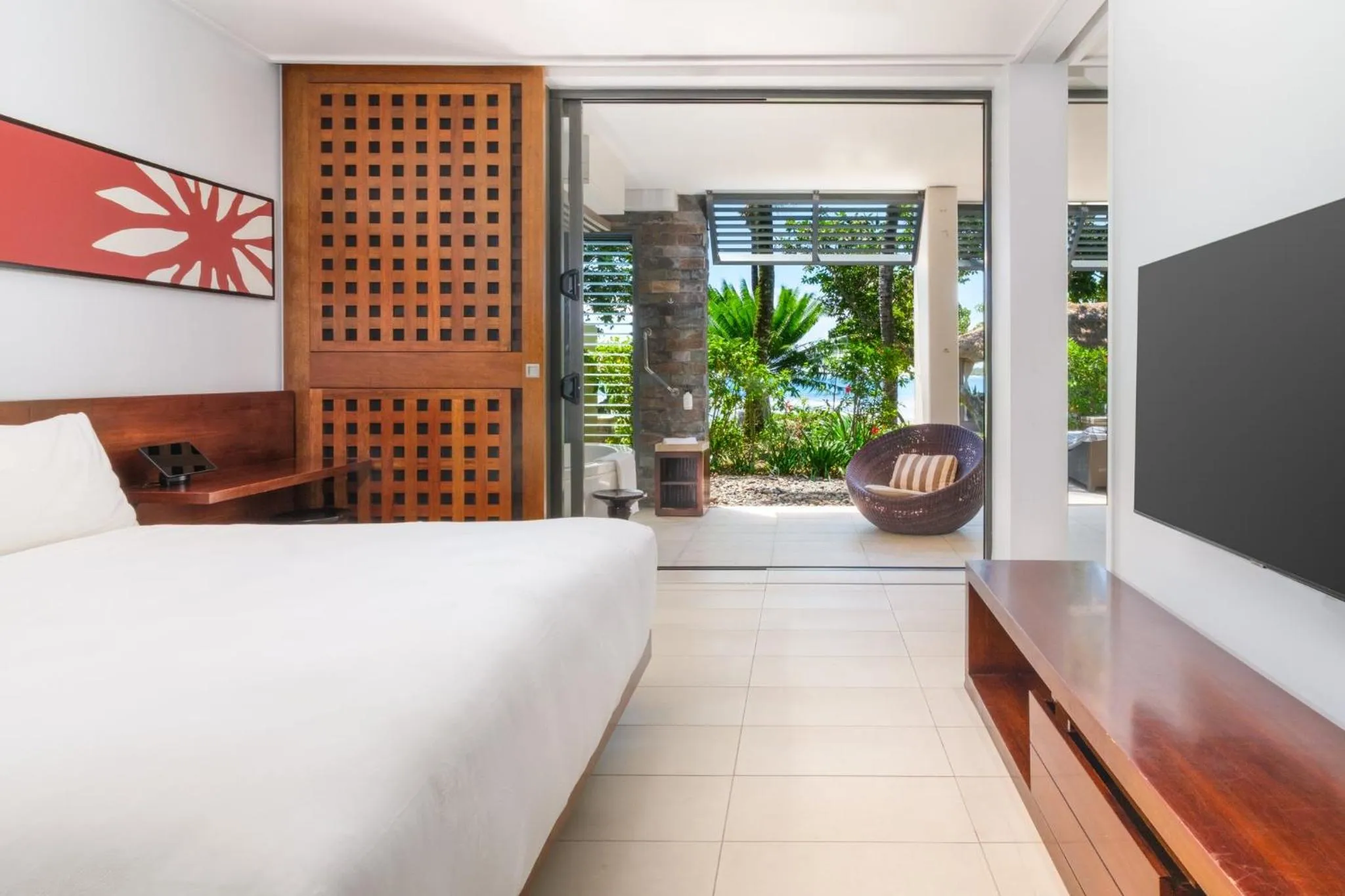 Bedroom, Bed in InterContinental Fiji Golf Resort & Spa by IHG
