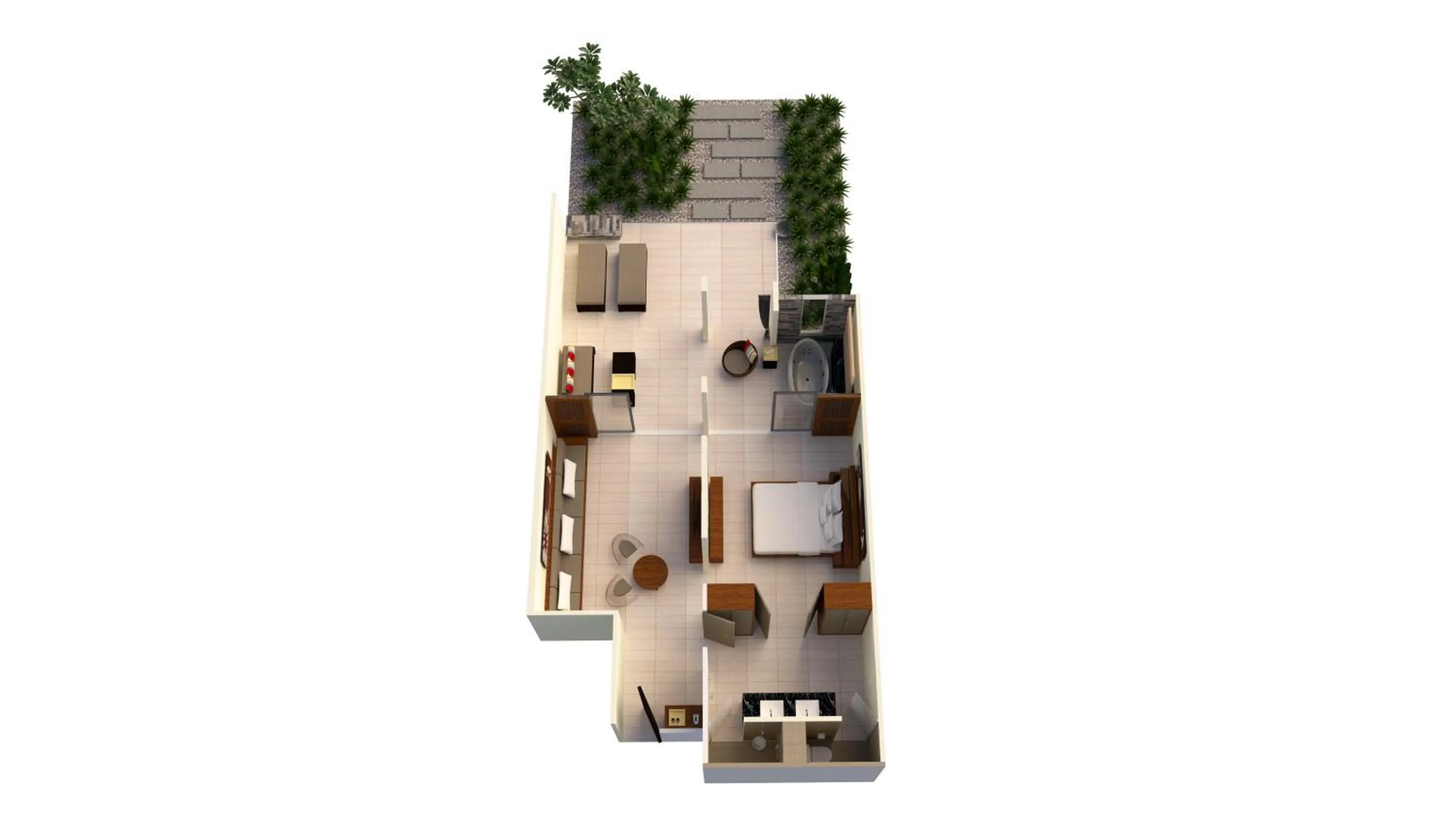 Floor plan in InterContinental Fiji Golf Resort & Spa by IHG
