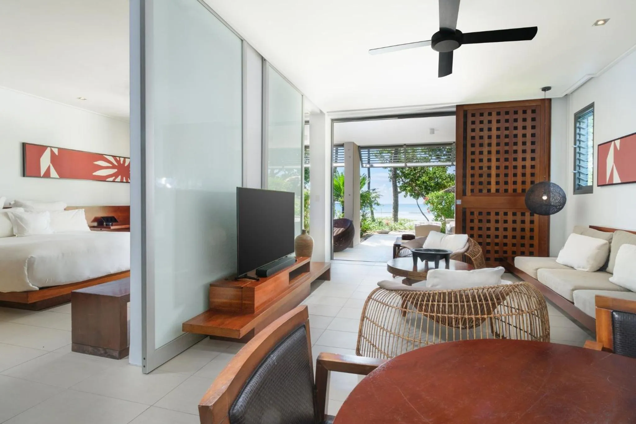 Photo of the whole room, Bed in InterContinental Fiji Golf Resort & Spa by IHG