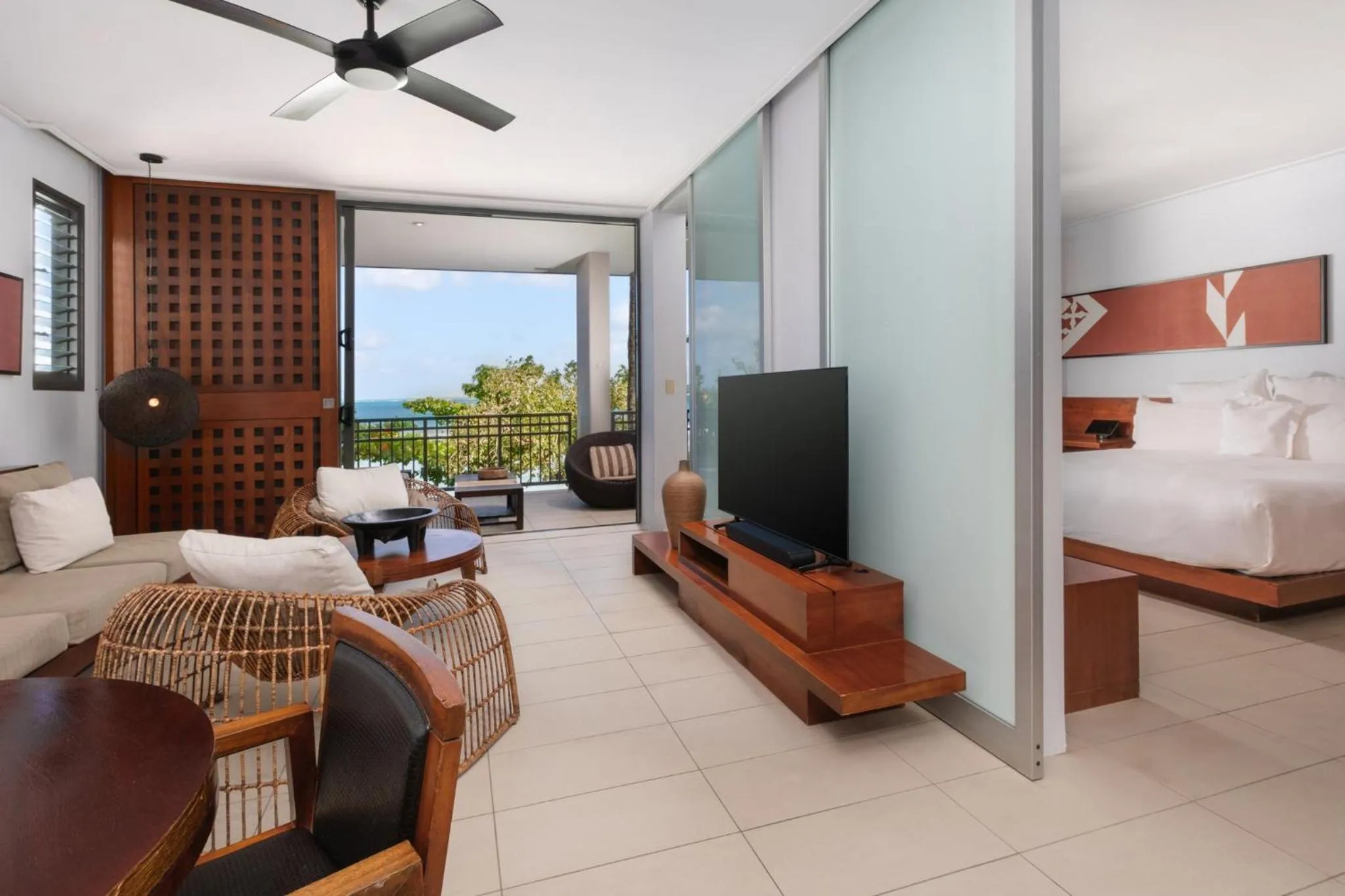 Photo of the whole room, Bed in InterContinental Fiji Golf Resort & Spa by IHG