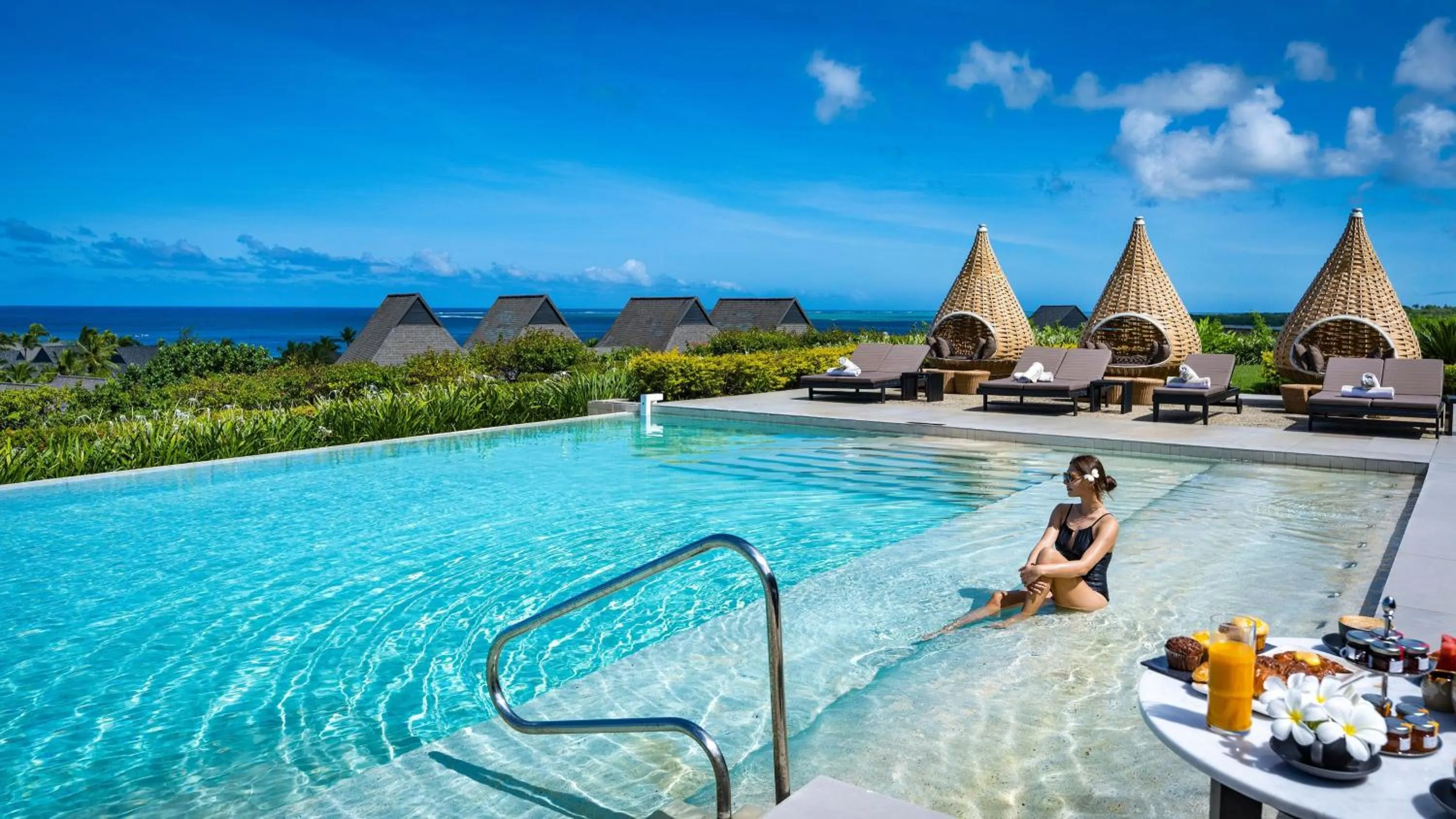 Swimming pool in InterContinental Fiji Golf Resort & Spa by IHG
