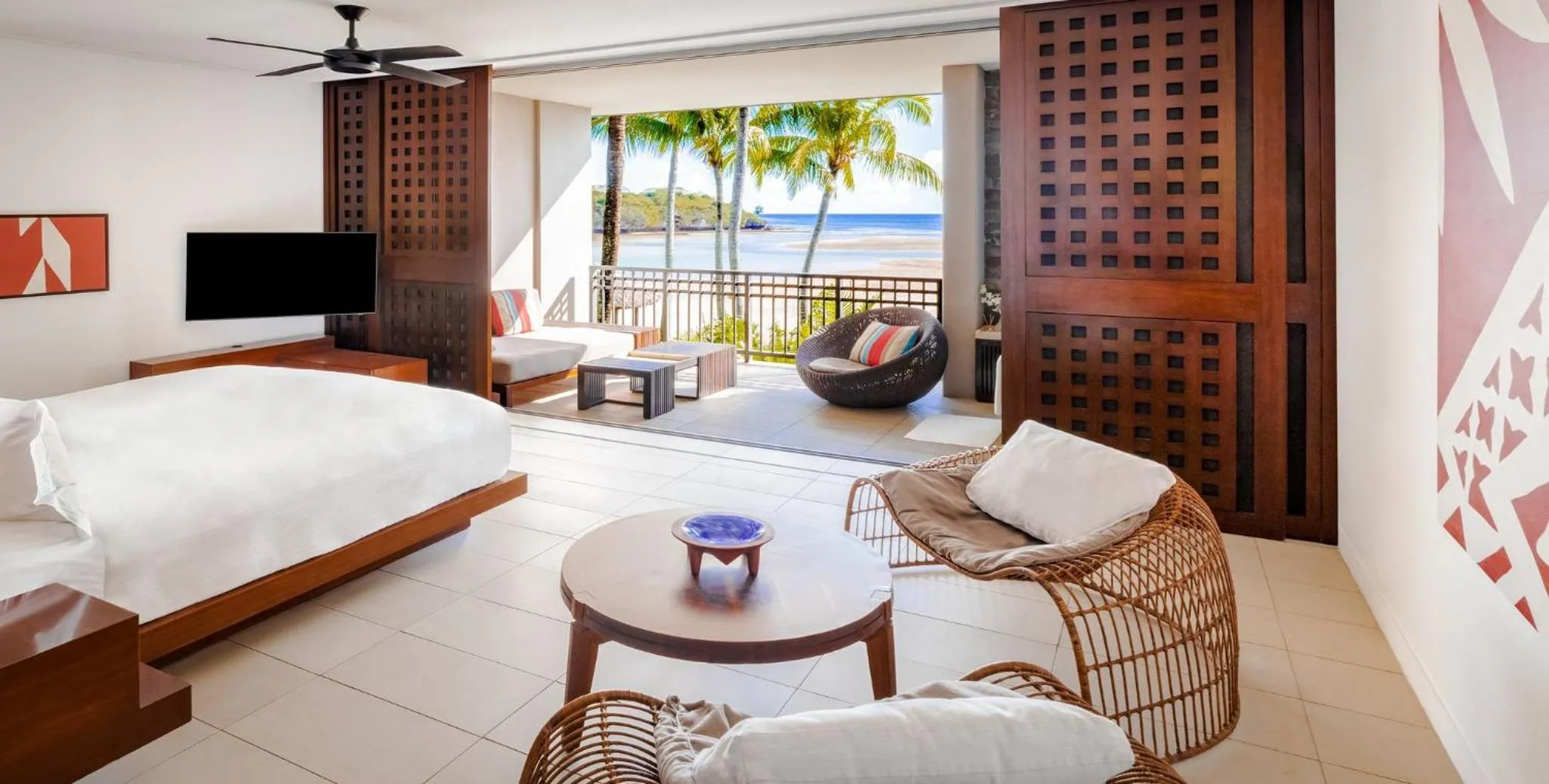 Photo of the whole room, Bed in InterContinental Fiji Golf Resort & Spa by IHG