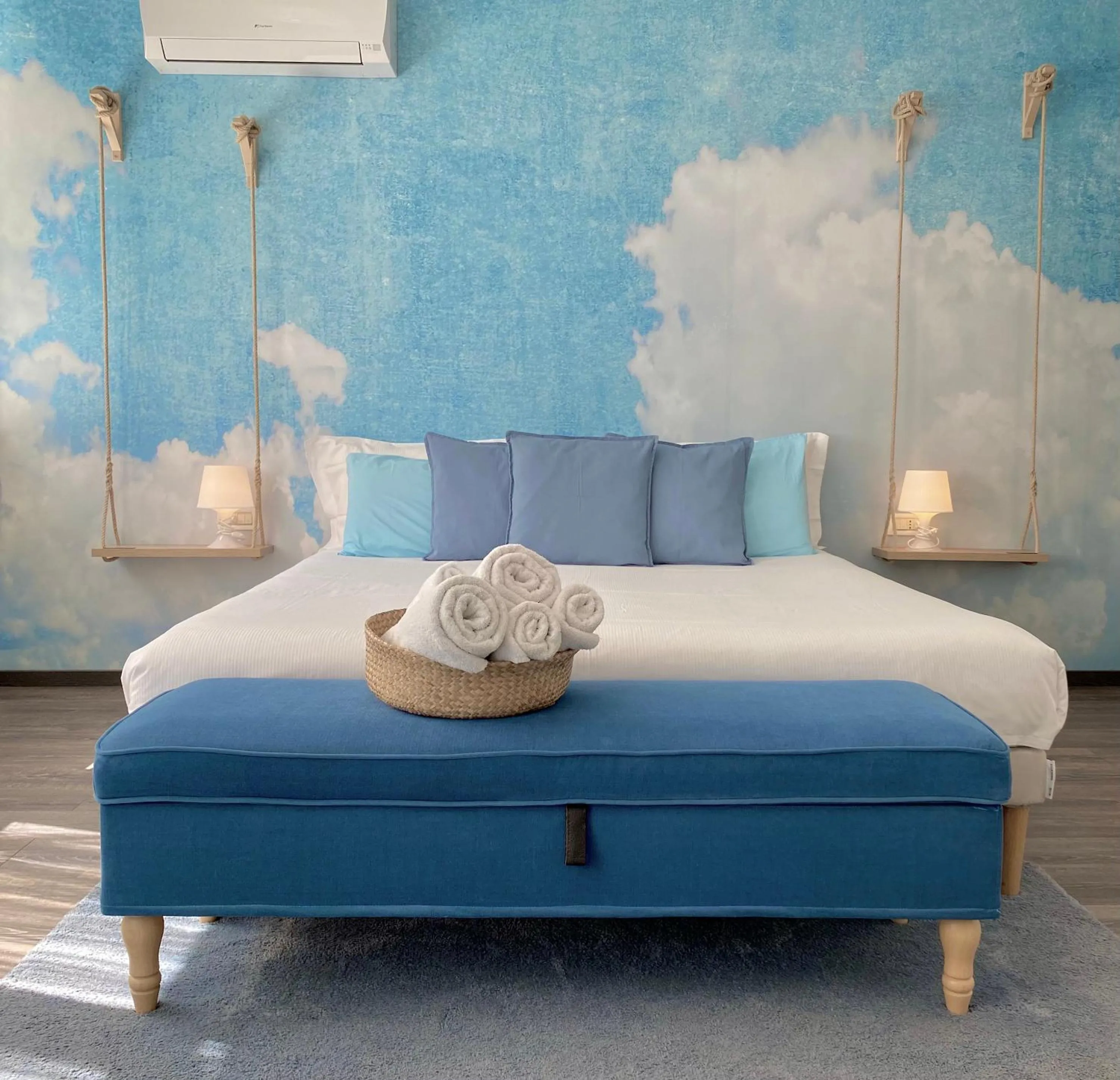 Bed in Francis Superior Rooms