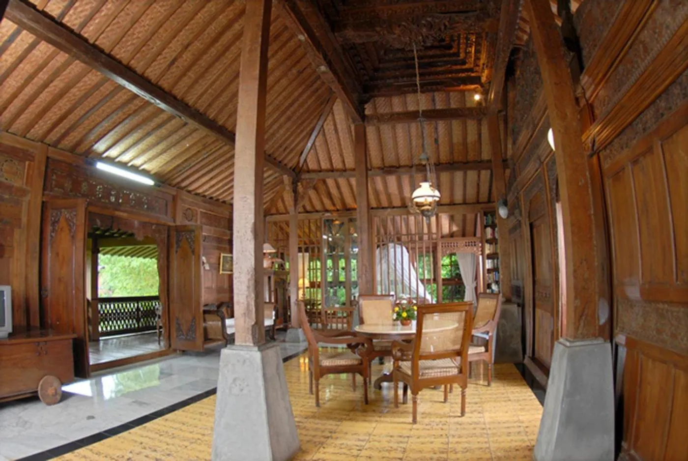 Living room in Hills Joglo Villa