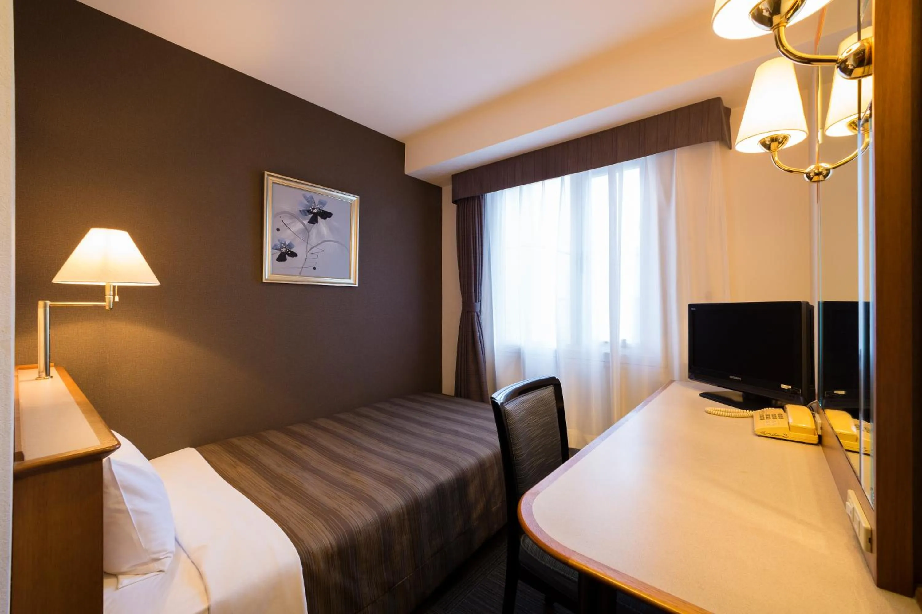 Bedroom, Bed in Ark Hotel Osaka Shinsaibashi -ROUTE INN HOTELS-
