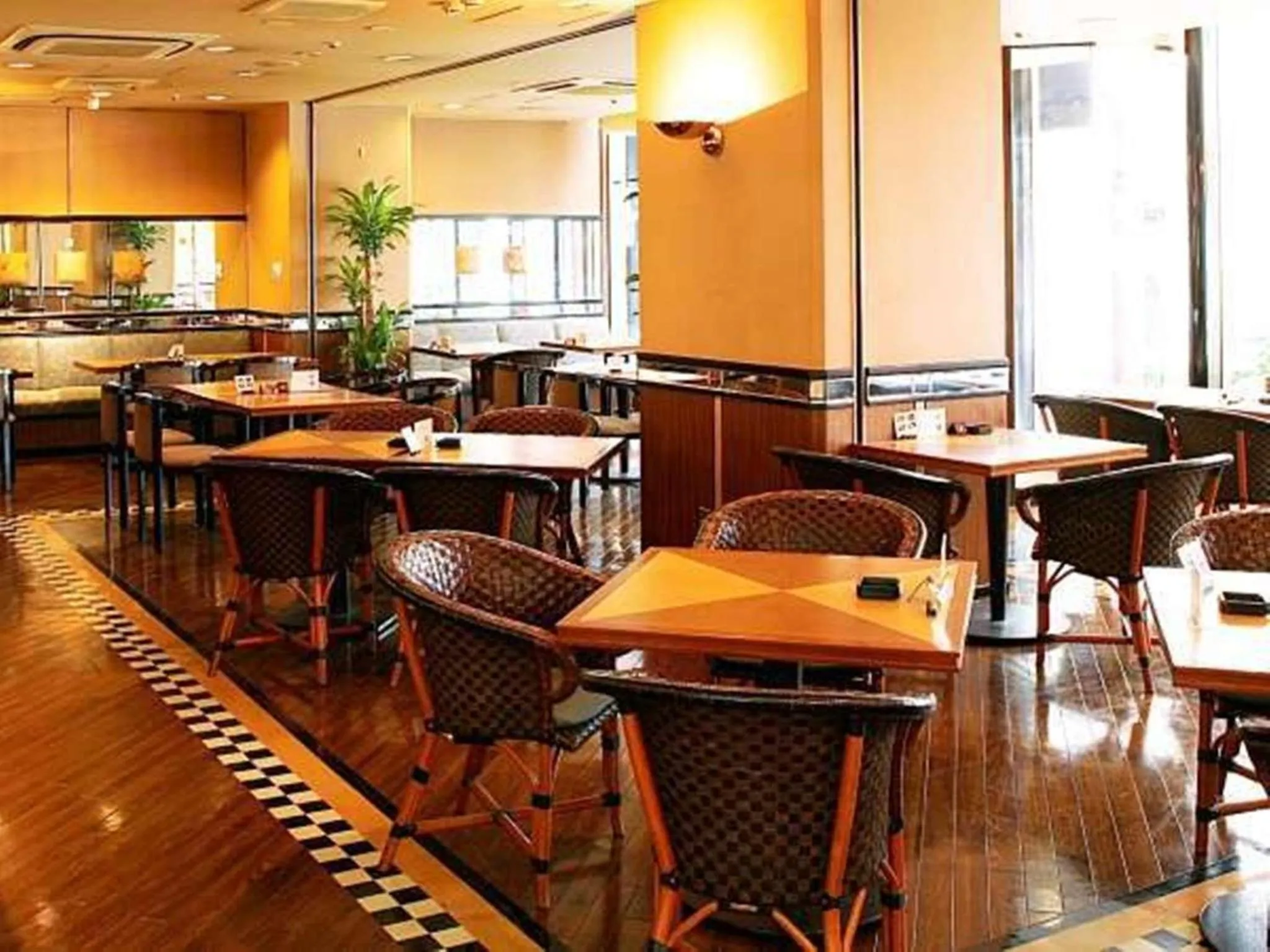 Decorative detail in Ark Hotel Osaka Shinsaibashi -ROUTE INN HOTELS-