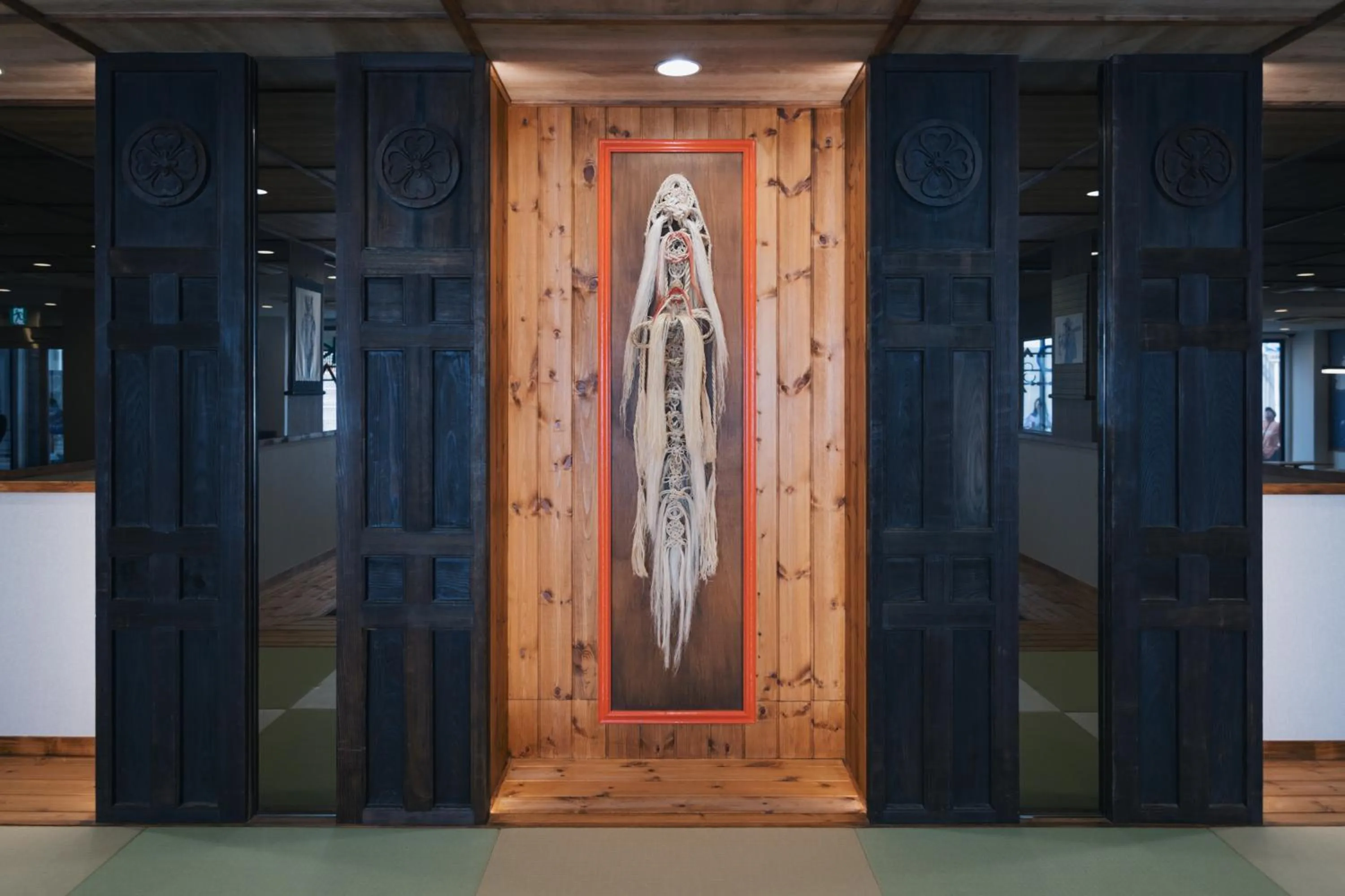 Decorative detail in OKINI HOTEL namba