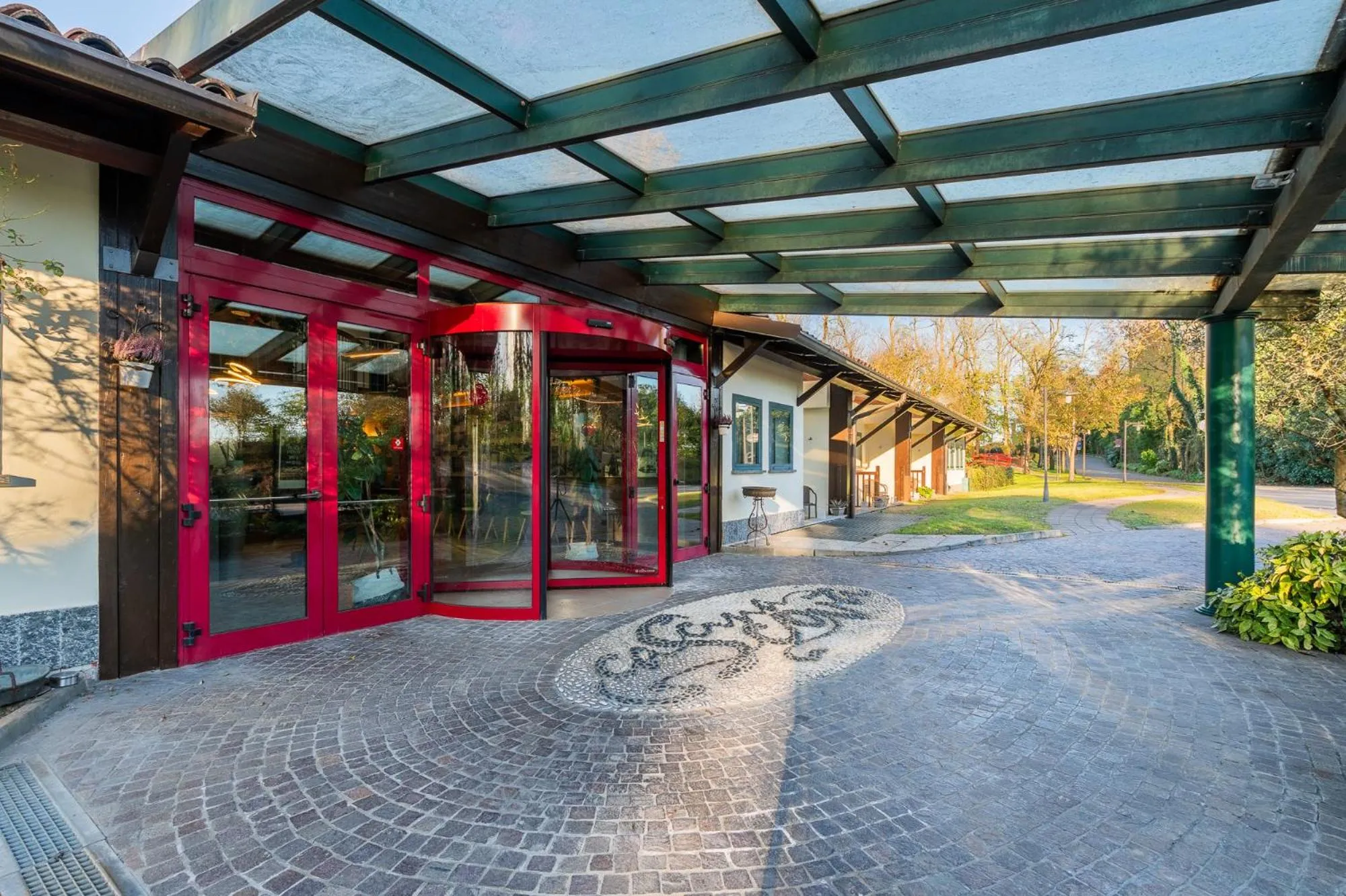 Lobby or reception in Cascina Scova Resort