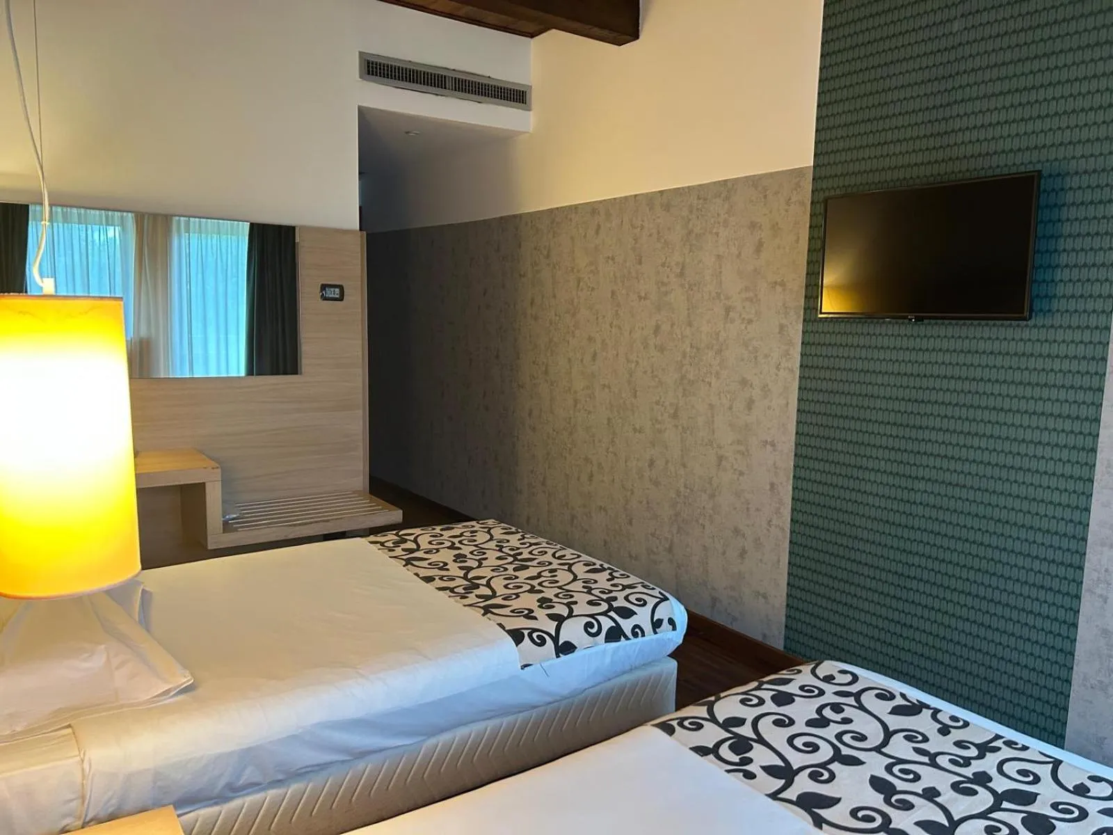 Balcony/Terrace, Bed in Cascina Scova Resort