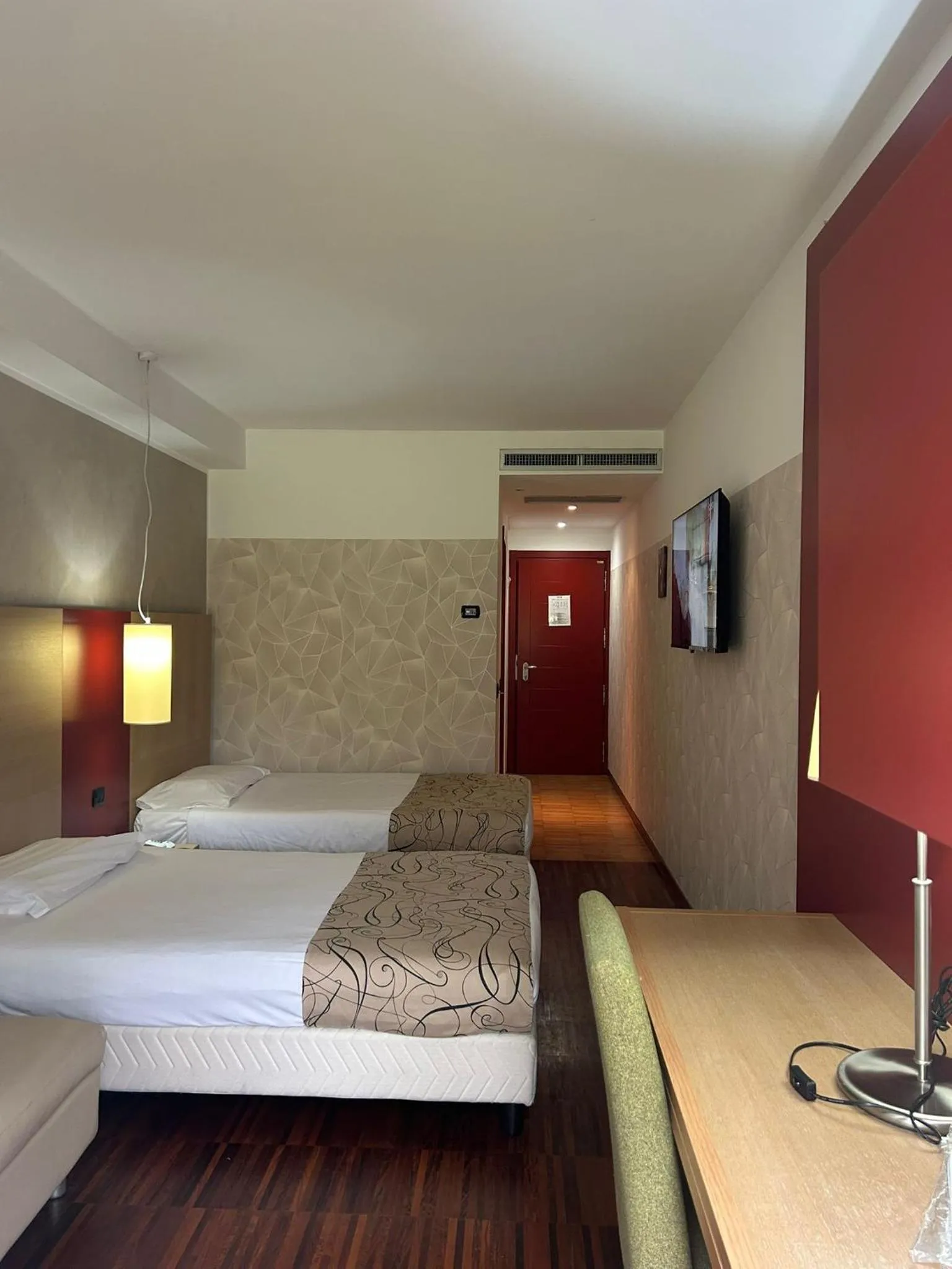 Bed in Cascina Scova Resort