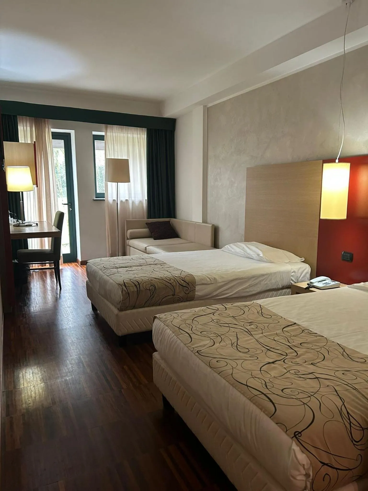 Balcony/Terrace, Bed in Cascina Scova Resort