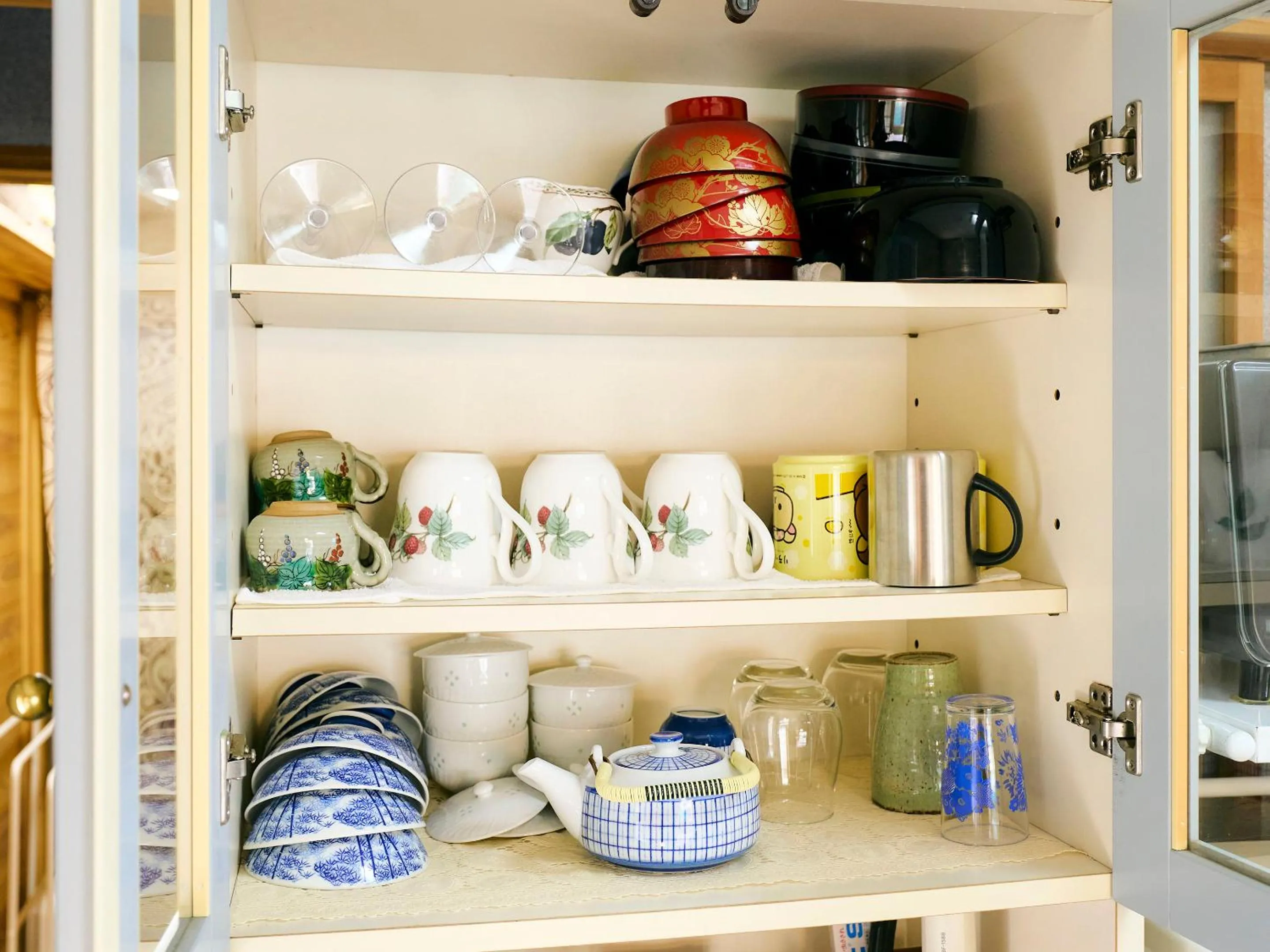 Kitchen or kitchenette in Kokoyui Guest House