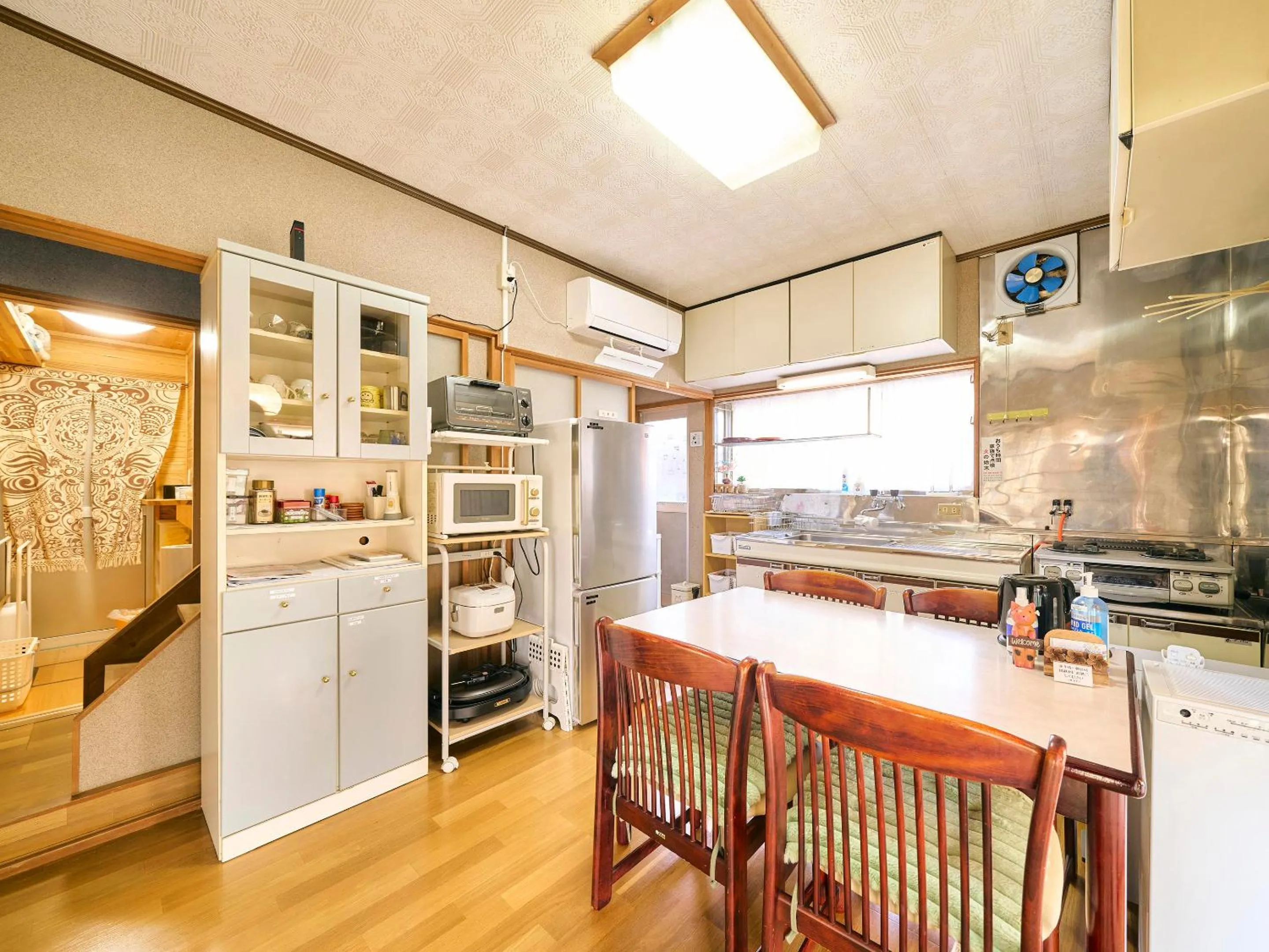 Kitchen or kitchenette in Kokoyui Guest House